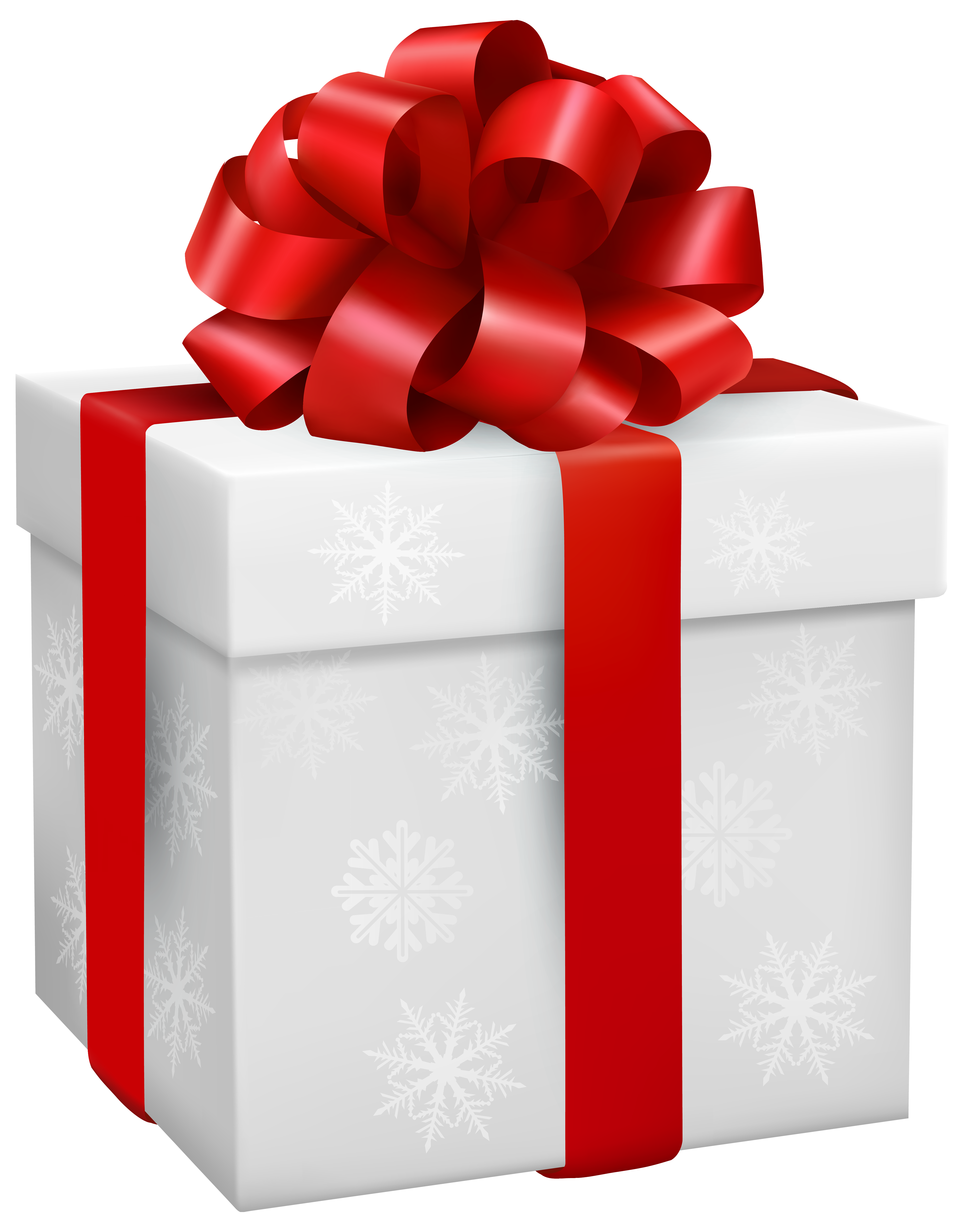 Gift Box With Snowflakes Png Clipart Best Web Clipart