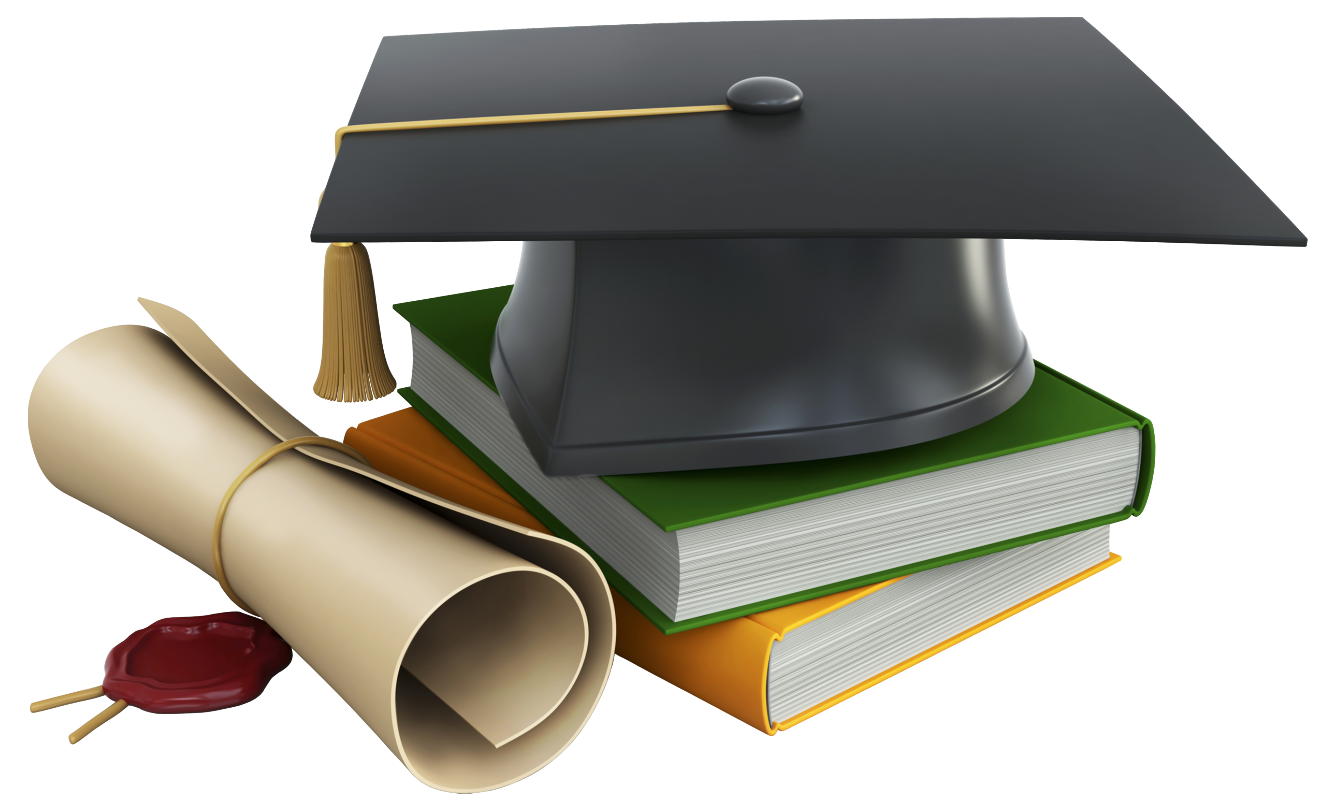 clipart graduation cap and diploma - photo #42