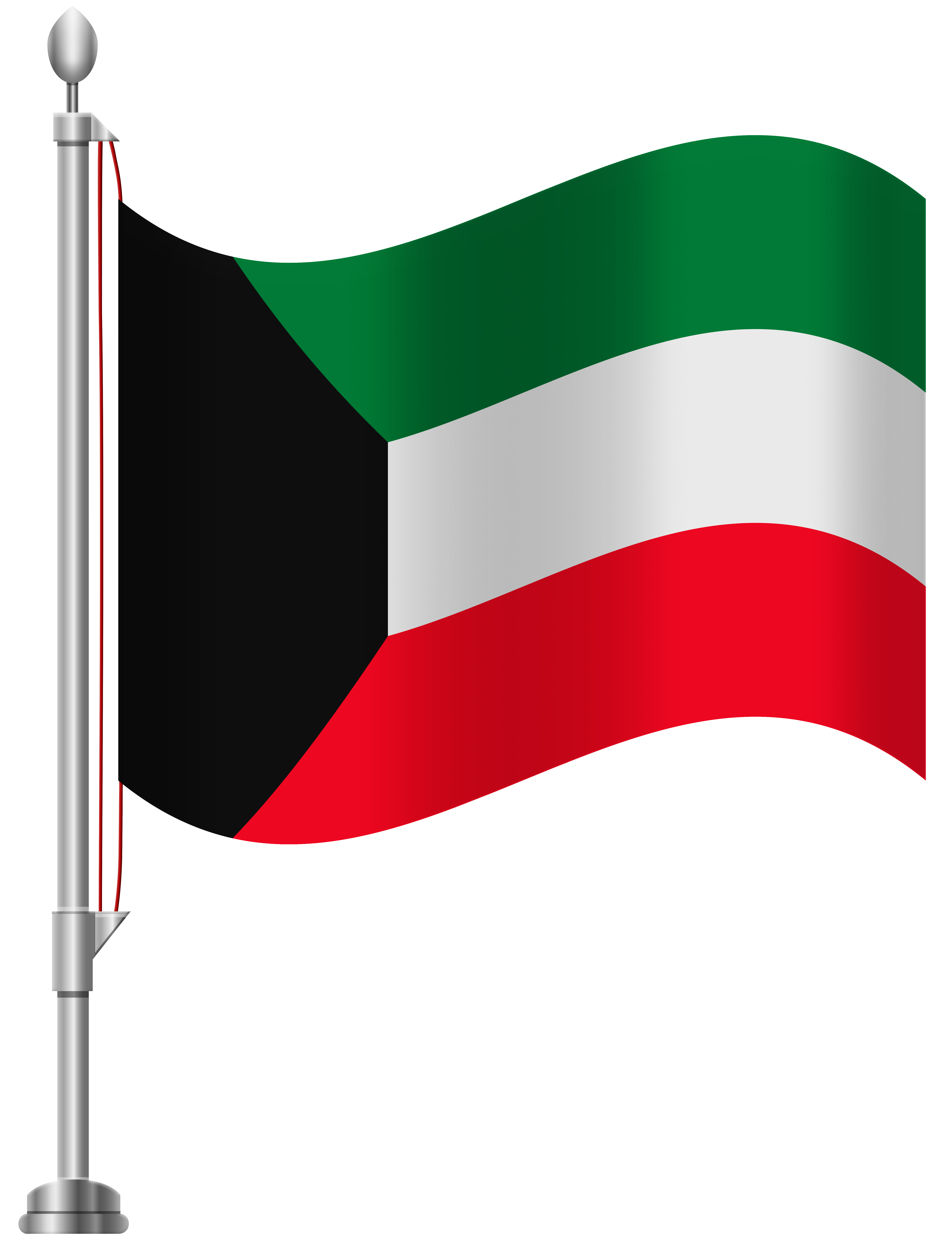 Kuwait Flag PNG Clip Art - Best WEB Clipart