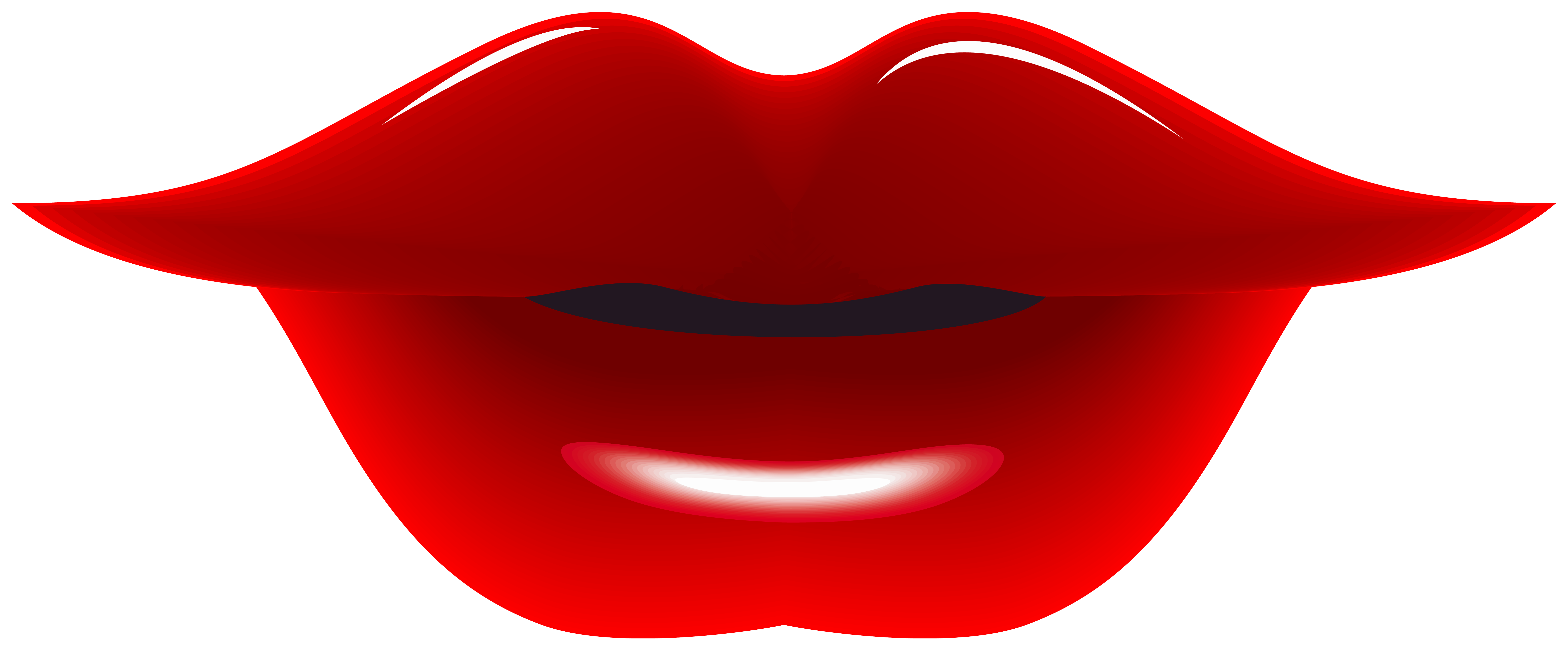 lips clip art transparent - photo #34