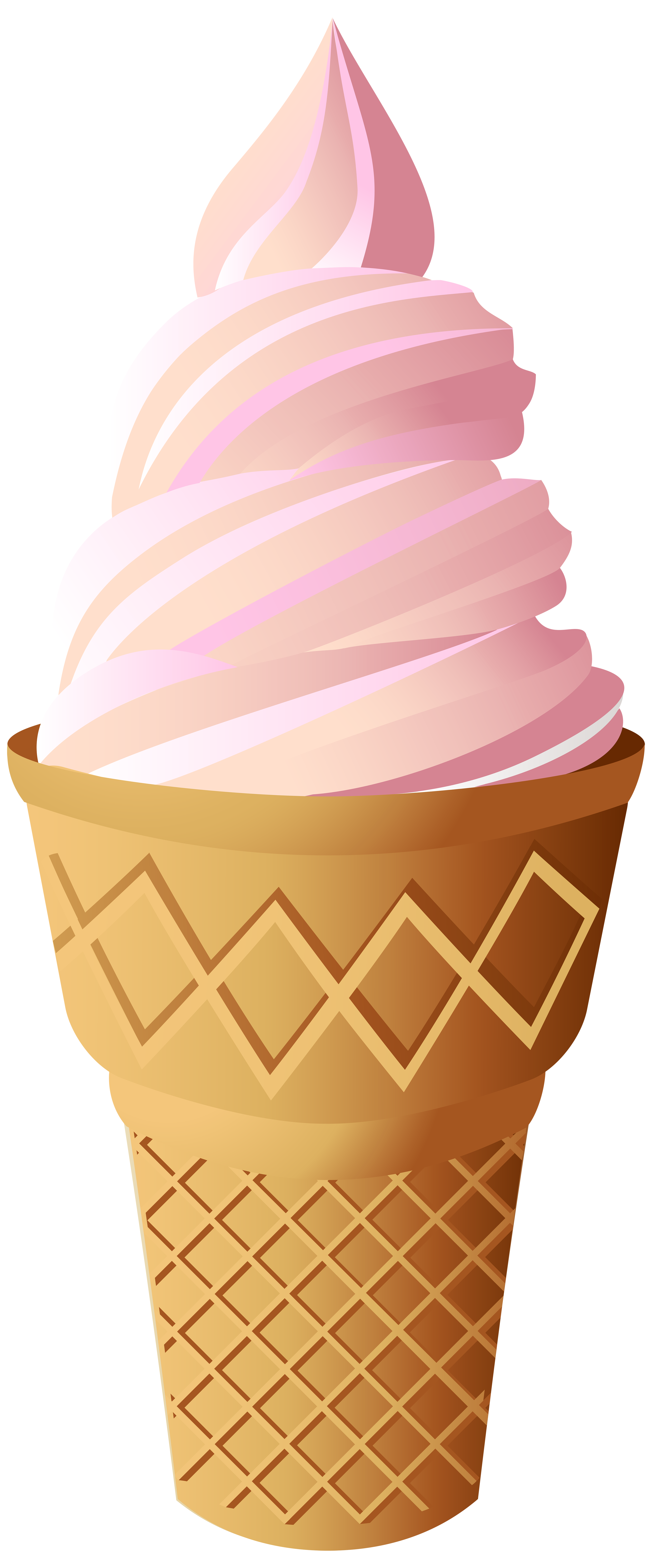 pink ice cream clipart - photo #5
