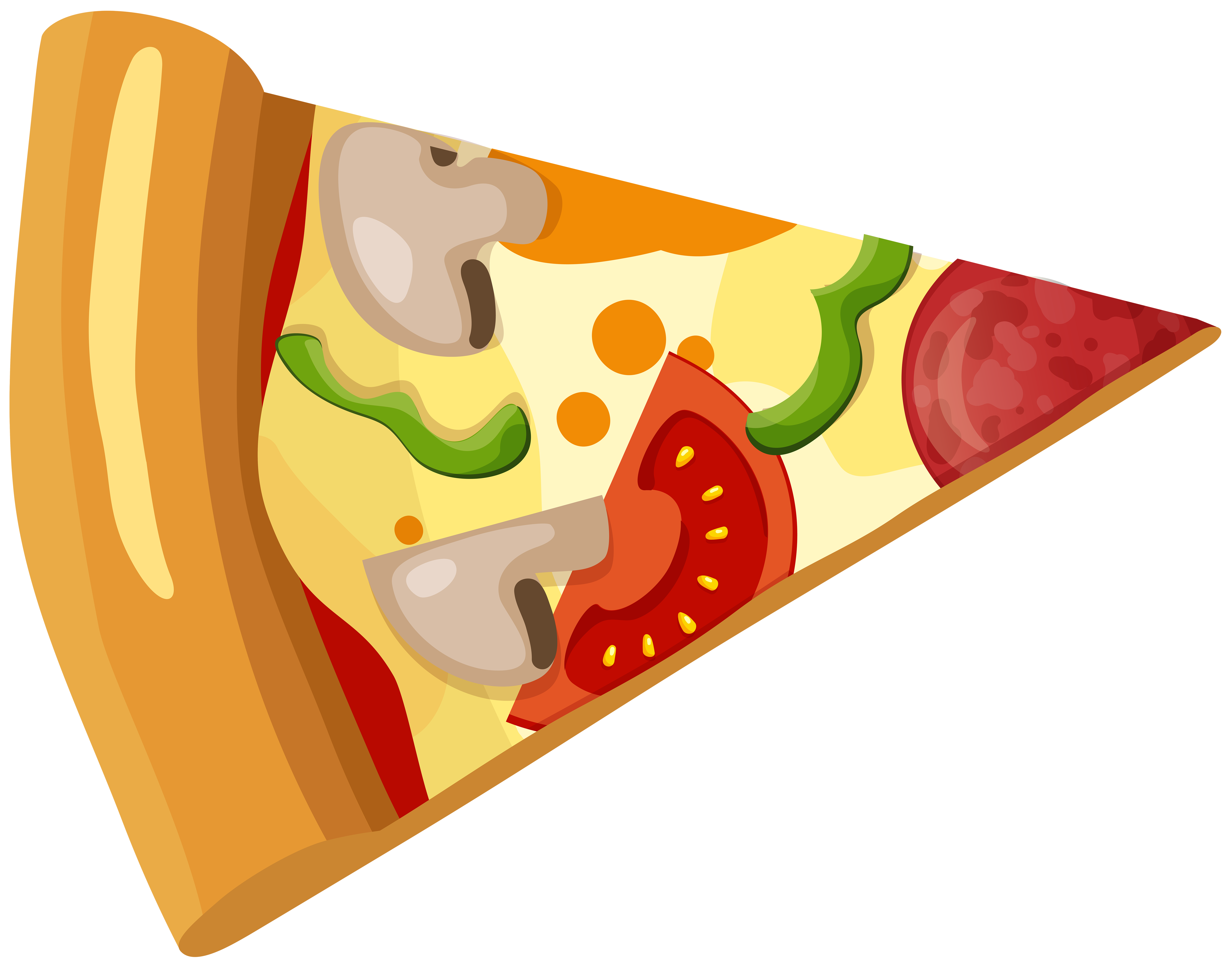 clipart of pizza slices - photo #31
