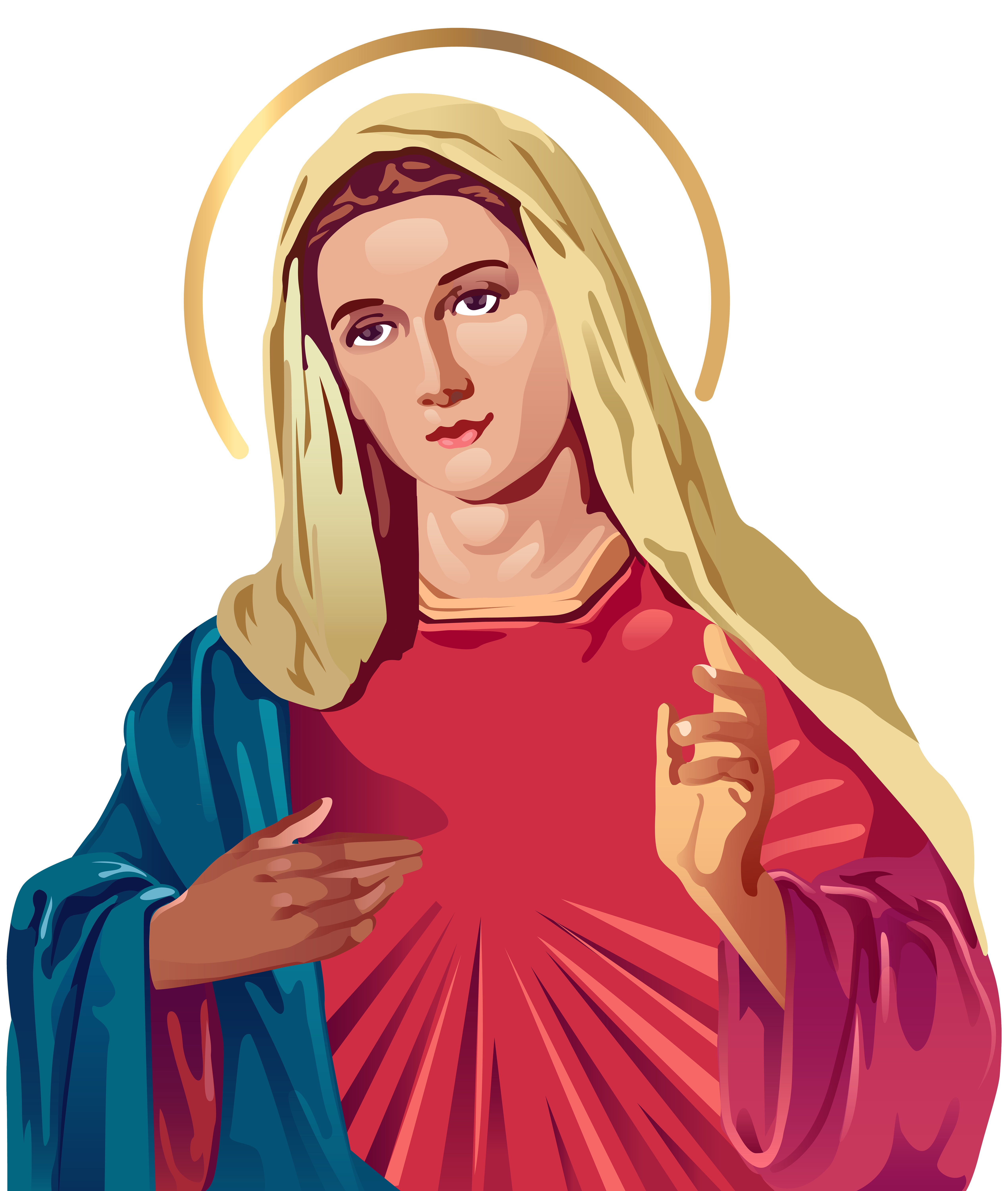 clipart images of virgin mary - photo #18