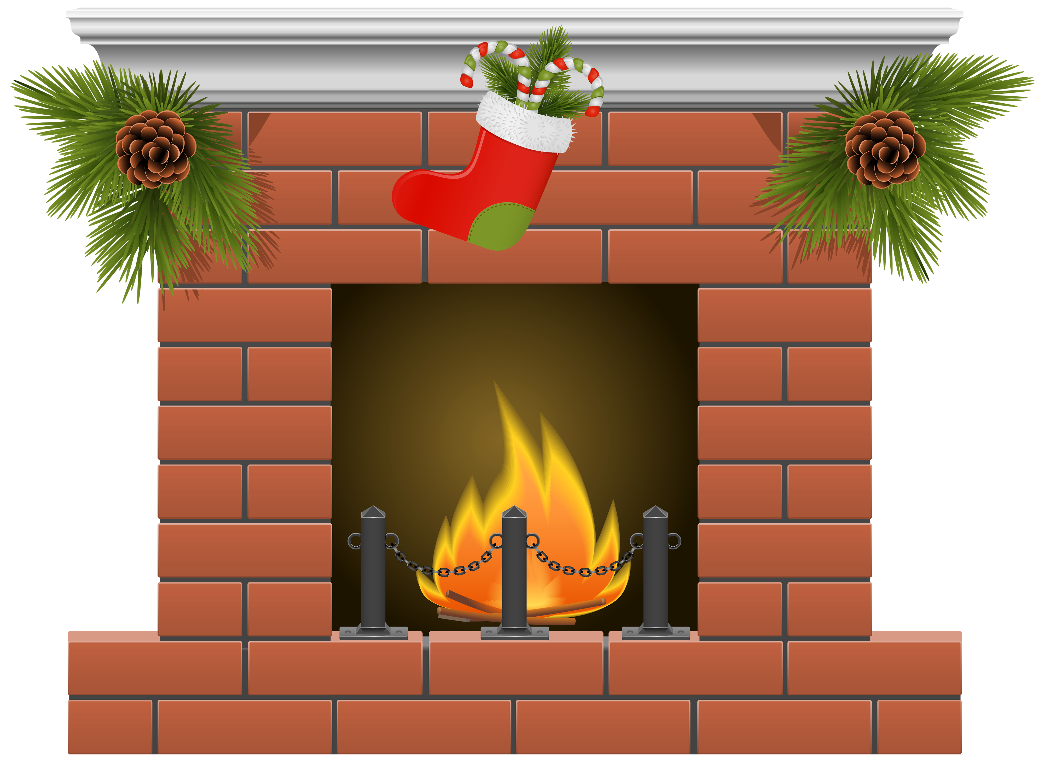 fireplace clipart - photo #2