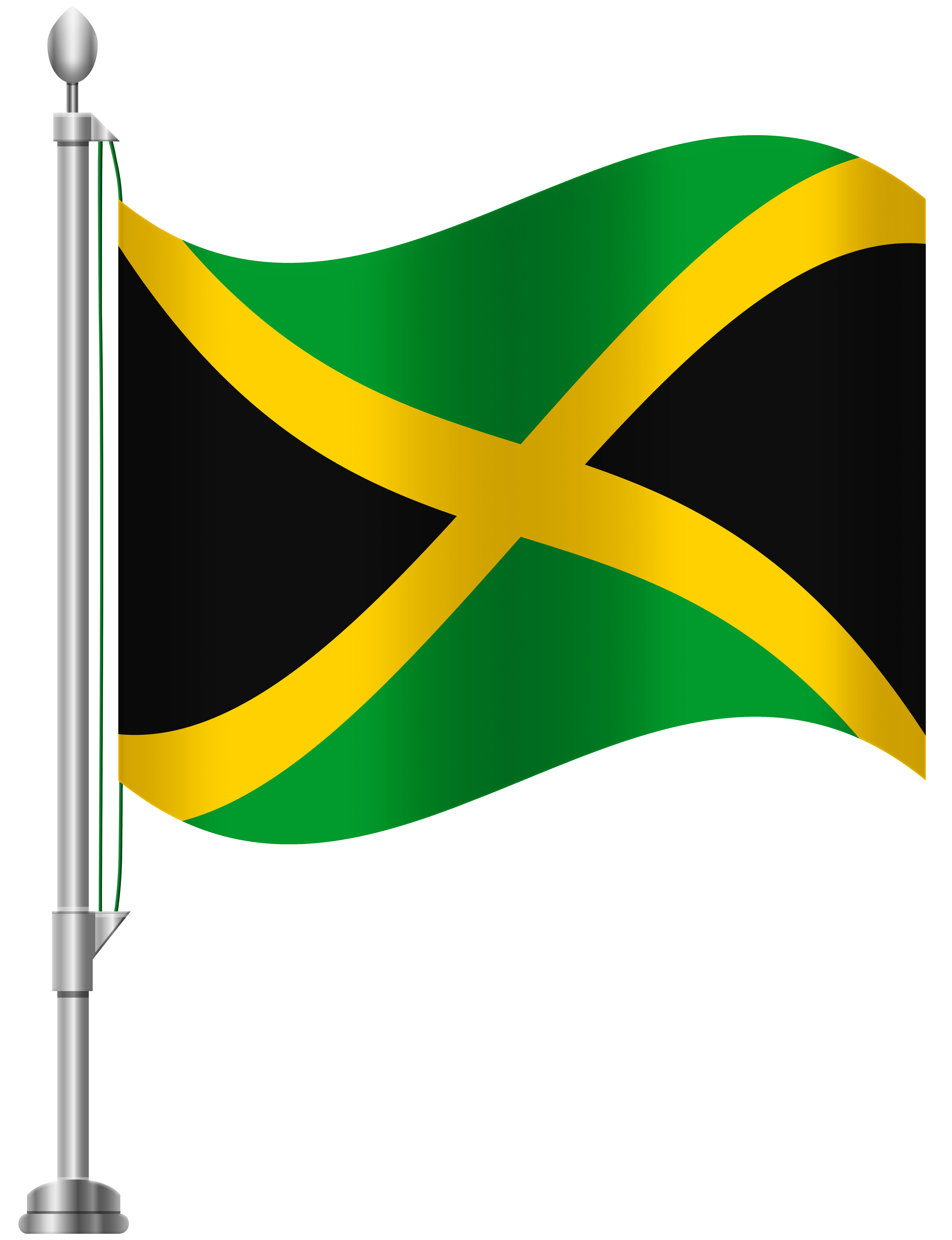 clipart jamaican flag - photo #1