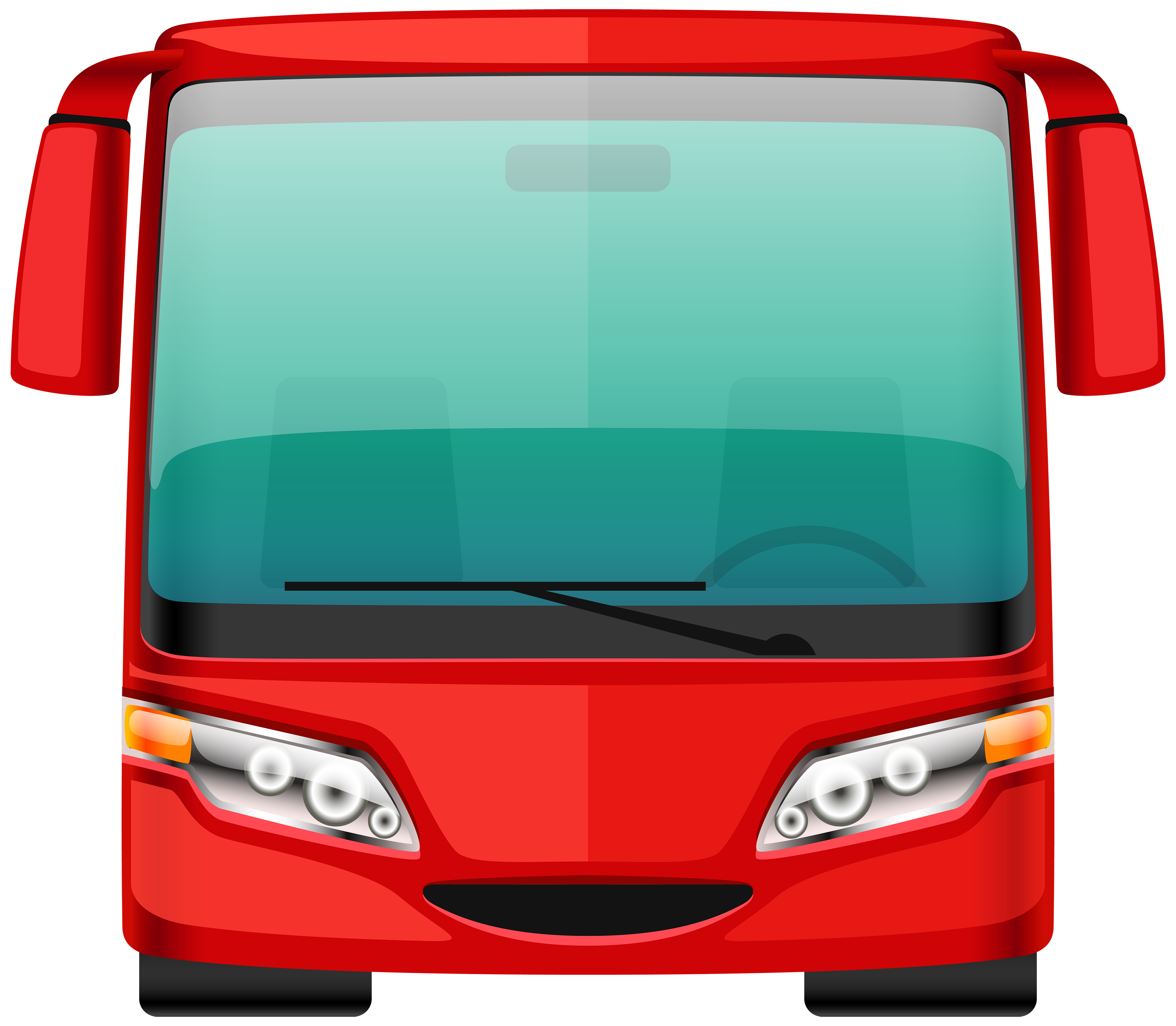 front of bus clipart - photo #14