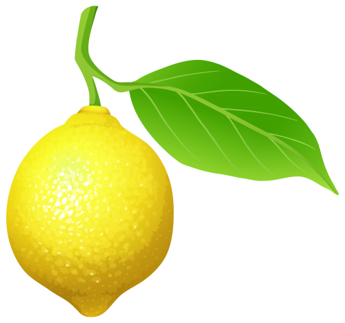 yellow lemon clipart - photo #39