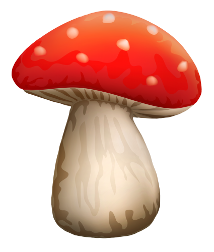 red mushroom clipart - photo #18