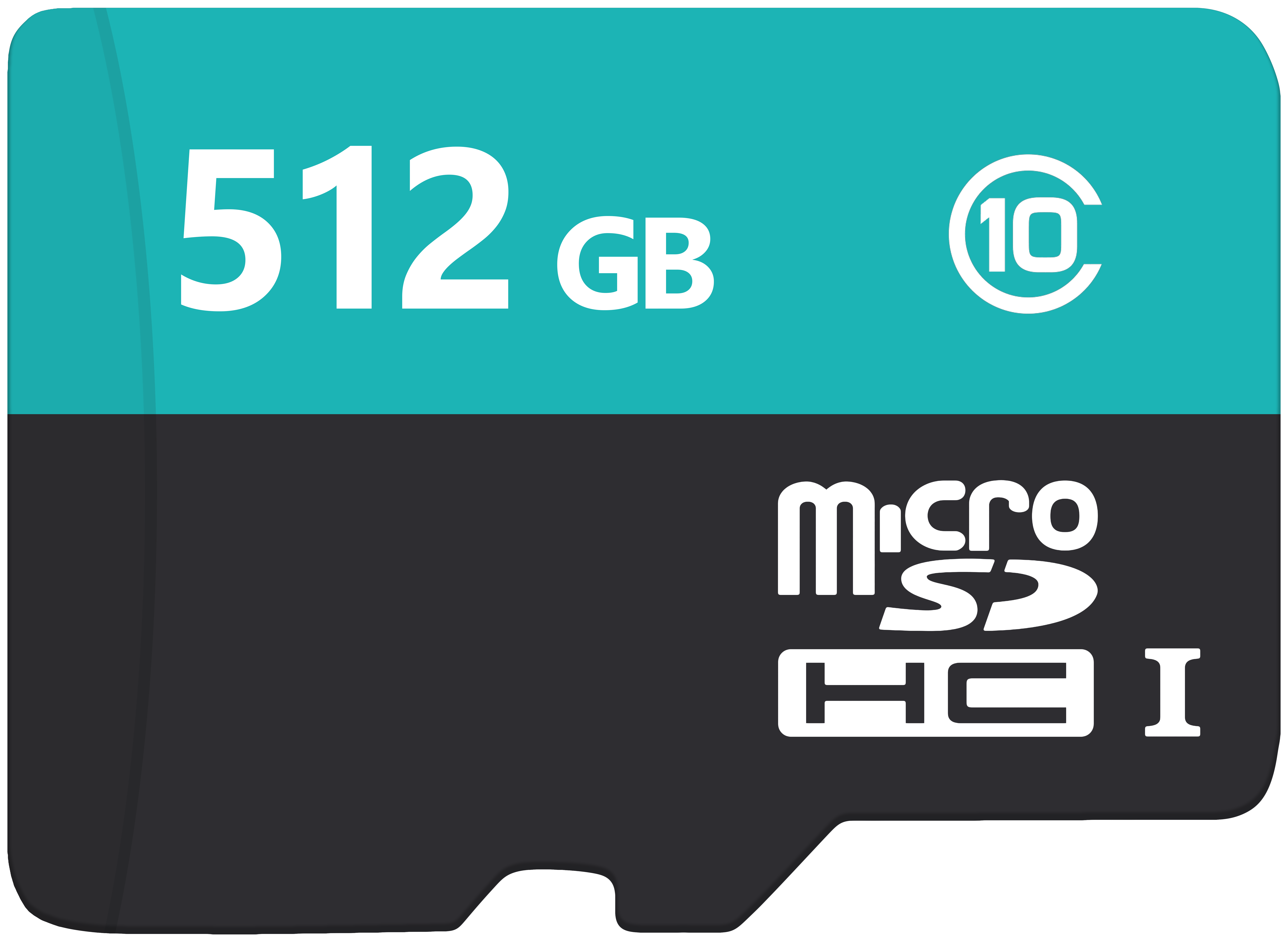 512 GB Micro SD Flash Memory Card PNG Clip Art - Best WEB Clipart