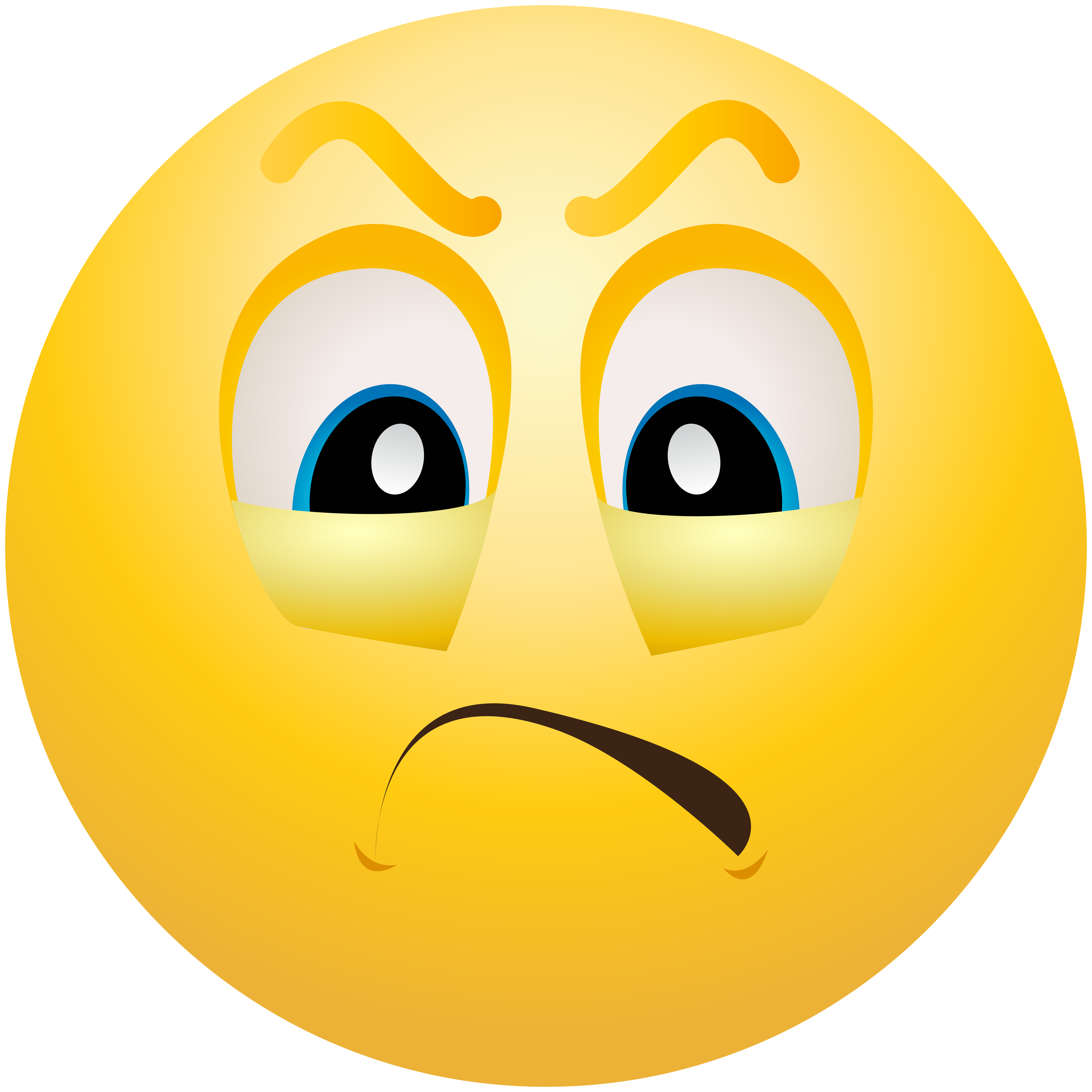 Thumb Image - Sad And Mad Face, HD Png Download, png download
