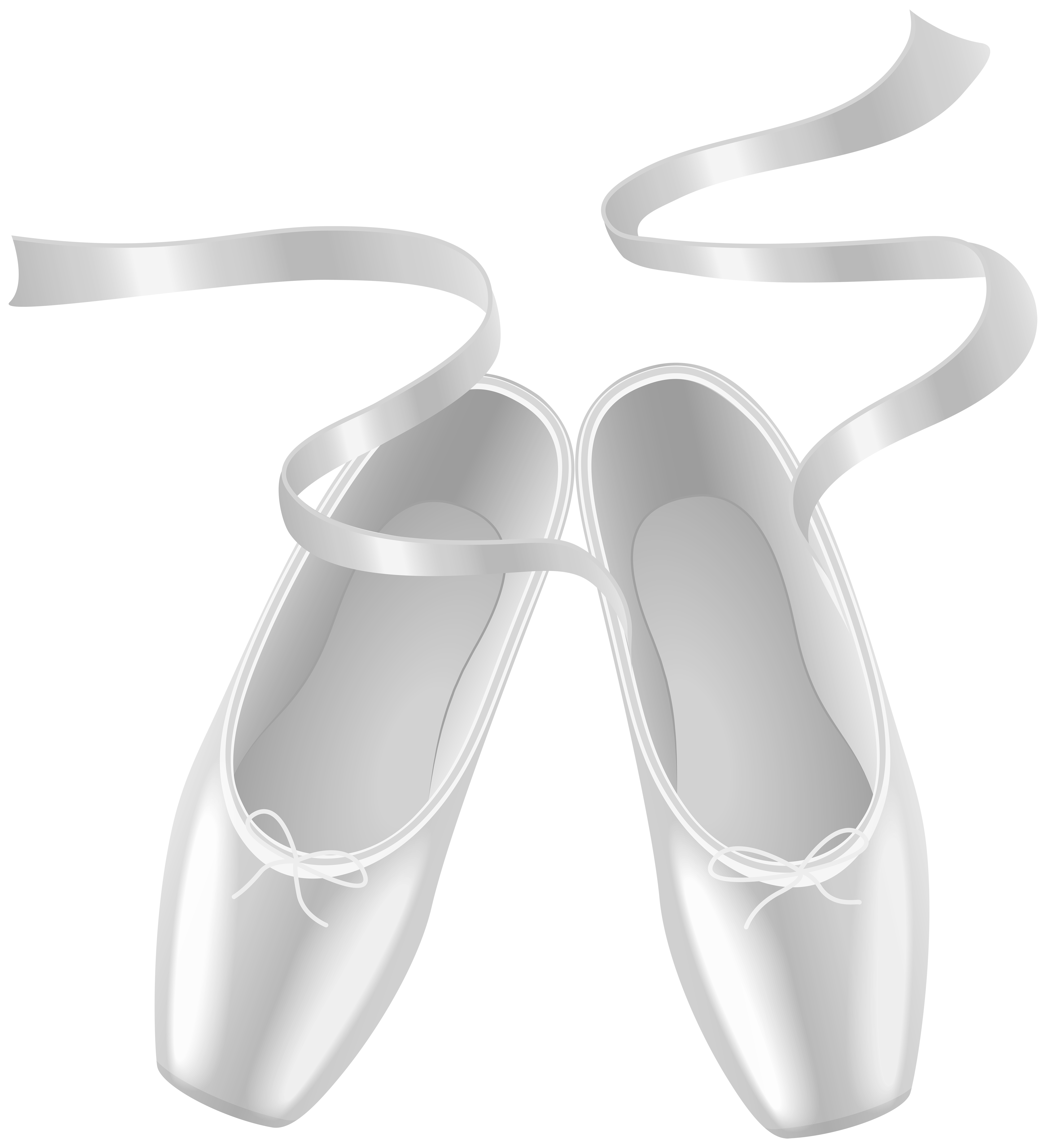 hanging pointe shoes clip art