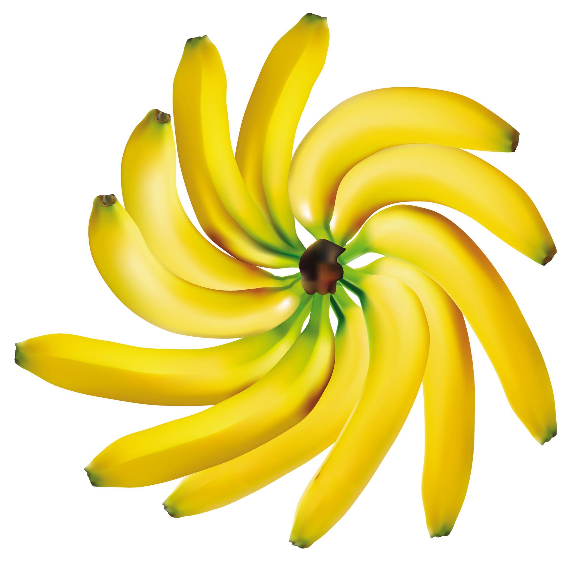 Banana Bunch Clipart Transparent PNG Hd, A Bunch Of Yellow Fresh