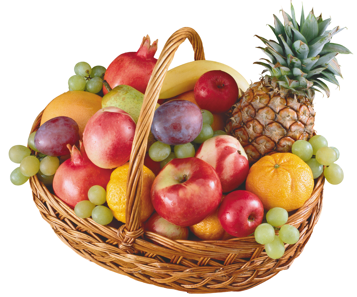 Basket With Fruits Png Clipart Best Web Clipart