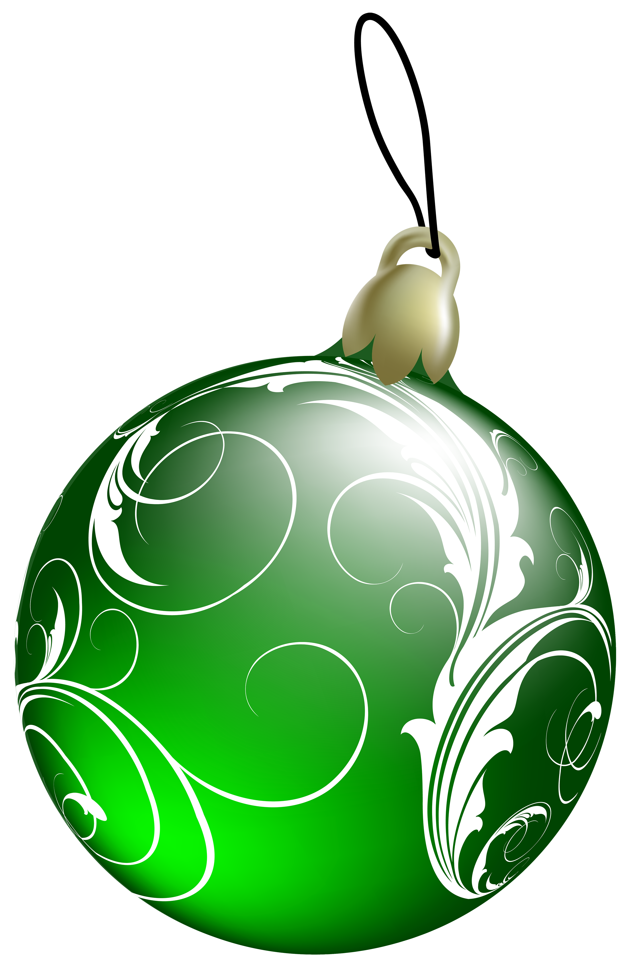 Beautiful Green Christmas Ball Png Clipart Best Web Clipart