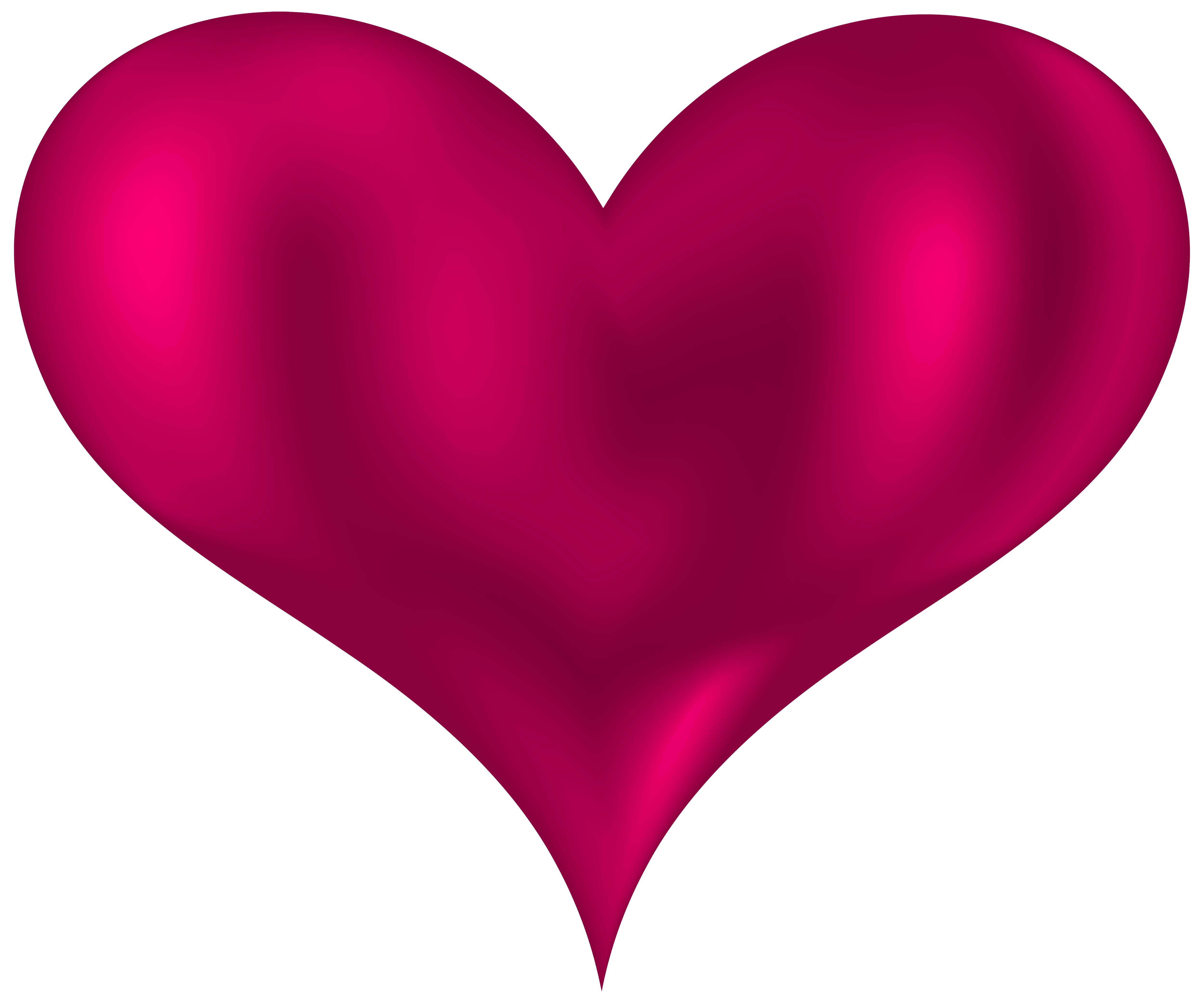 pink heart clipart png