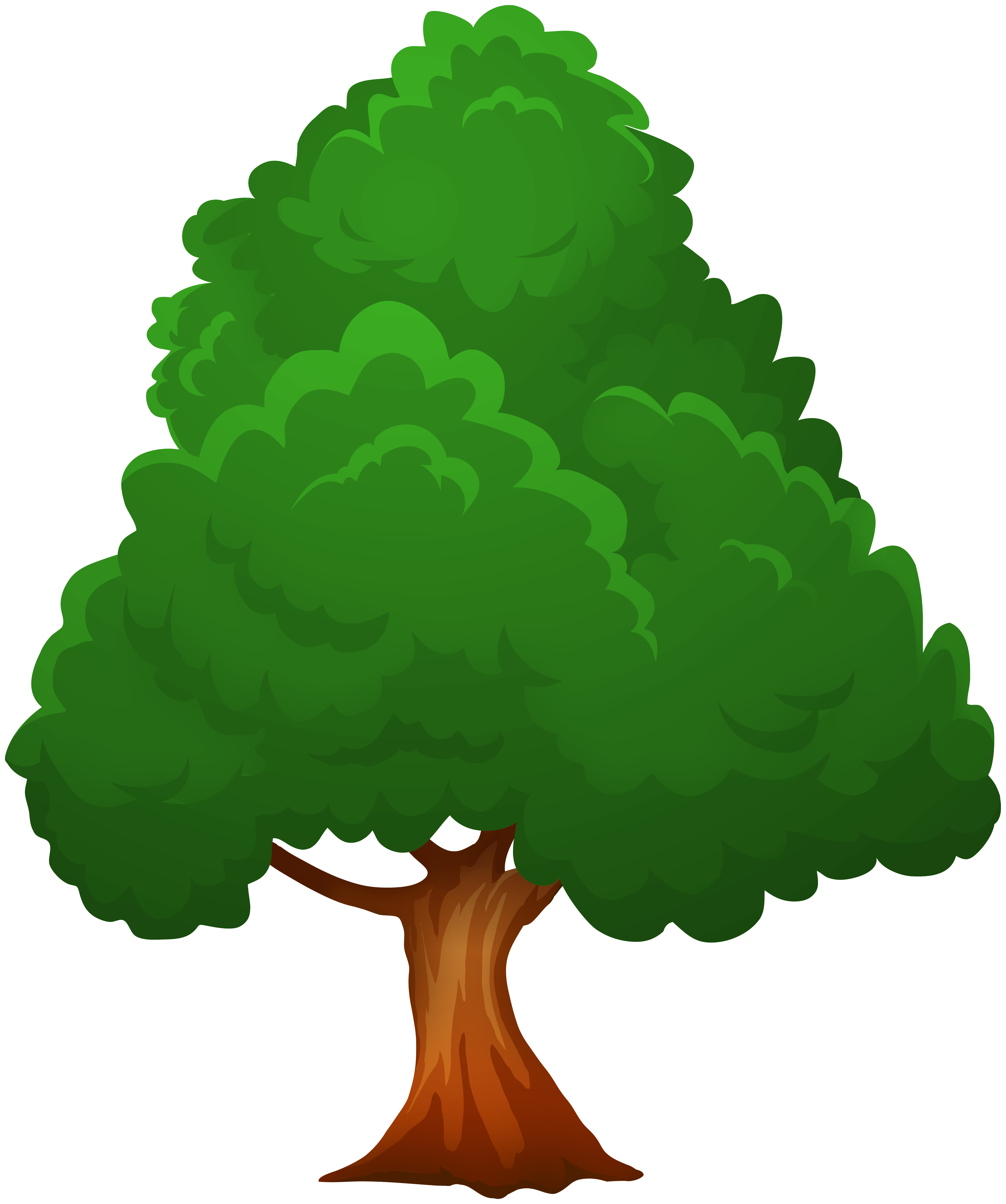 Big Green Tree PNG Clip Art - Best WEB Clipart