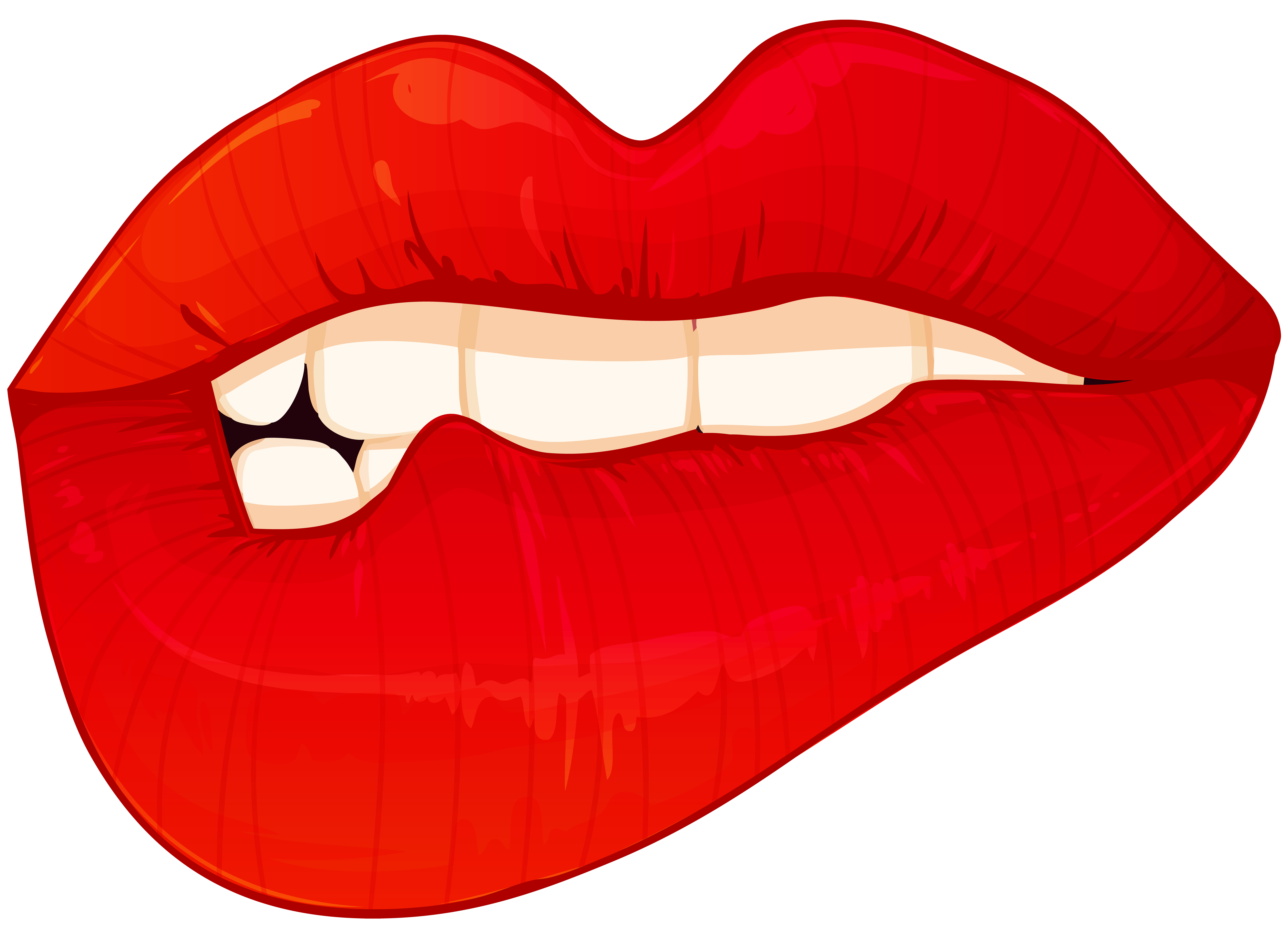 Lips Png Clipart - Red lips graphic art, lip mouth kiss, lips, face,fashion...