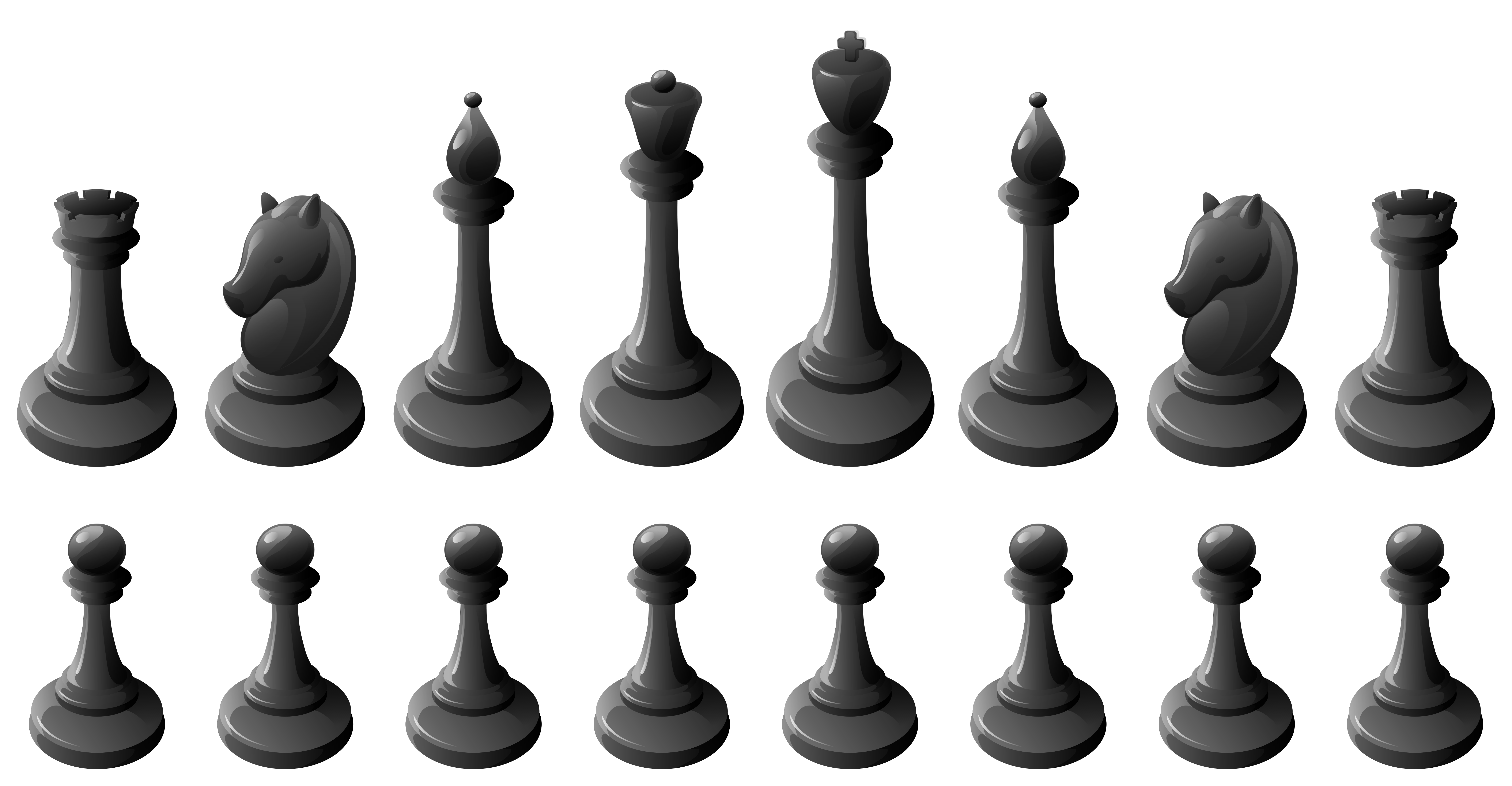 Black Chess Pieces Png Clipart Best Web Clipart