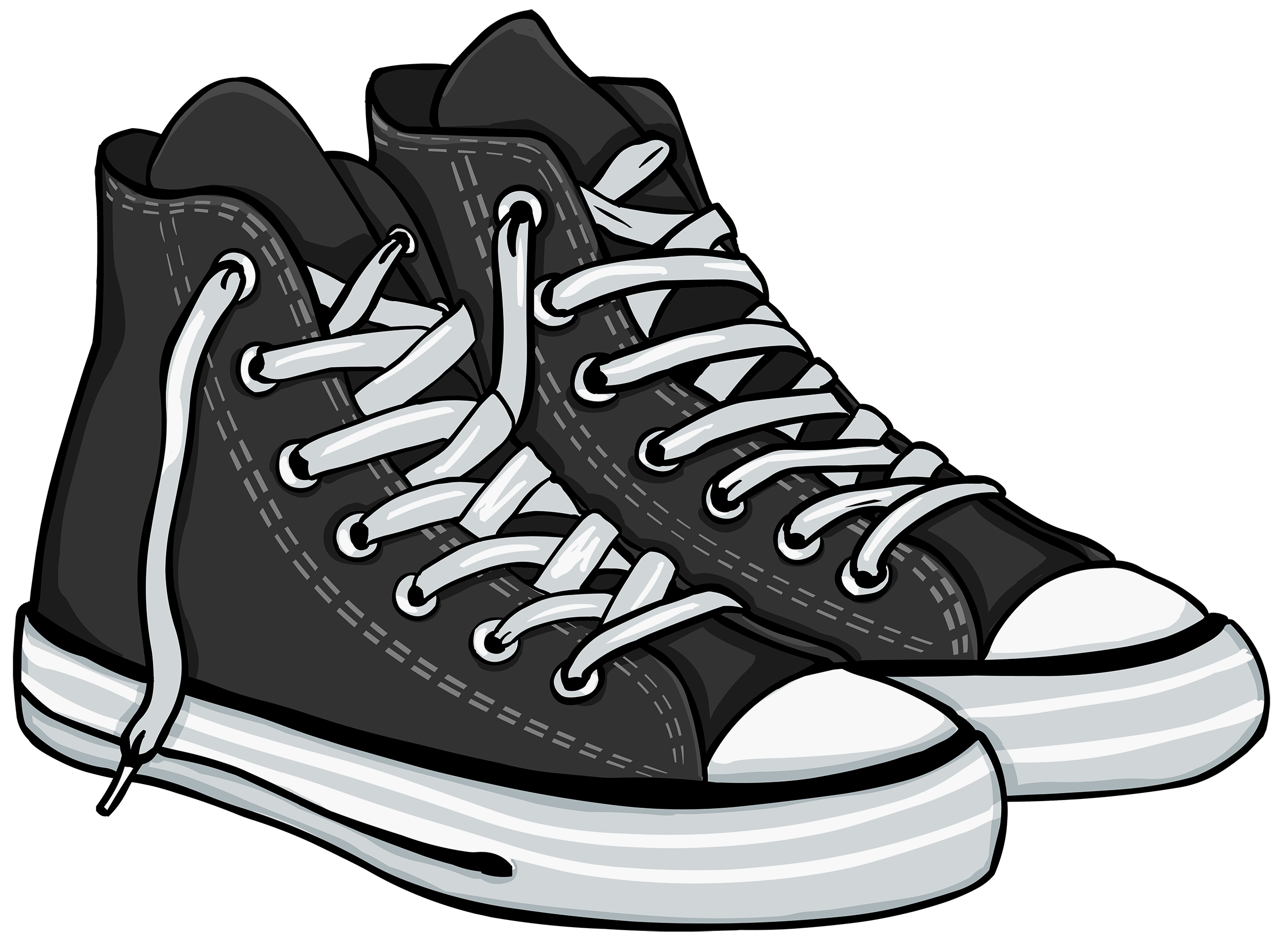 Black_High_Sneakers_PNG_Clipart 376 376