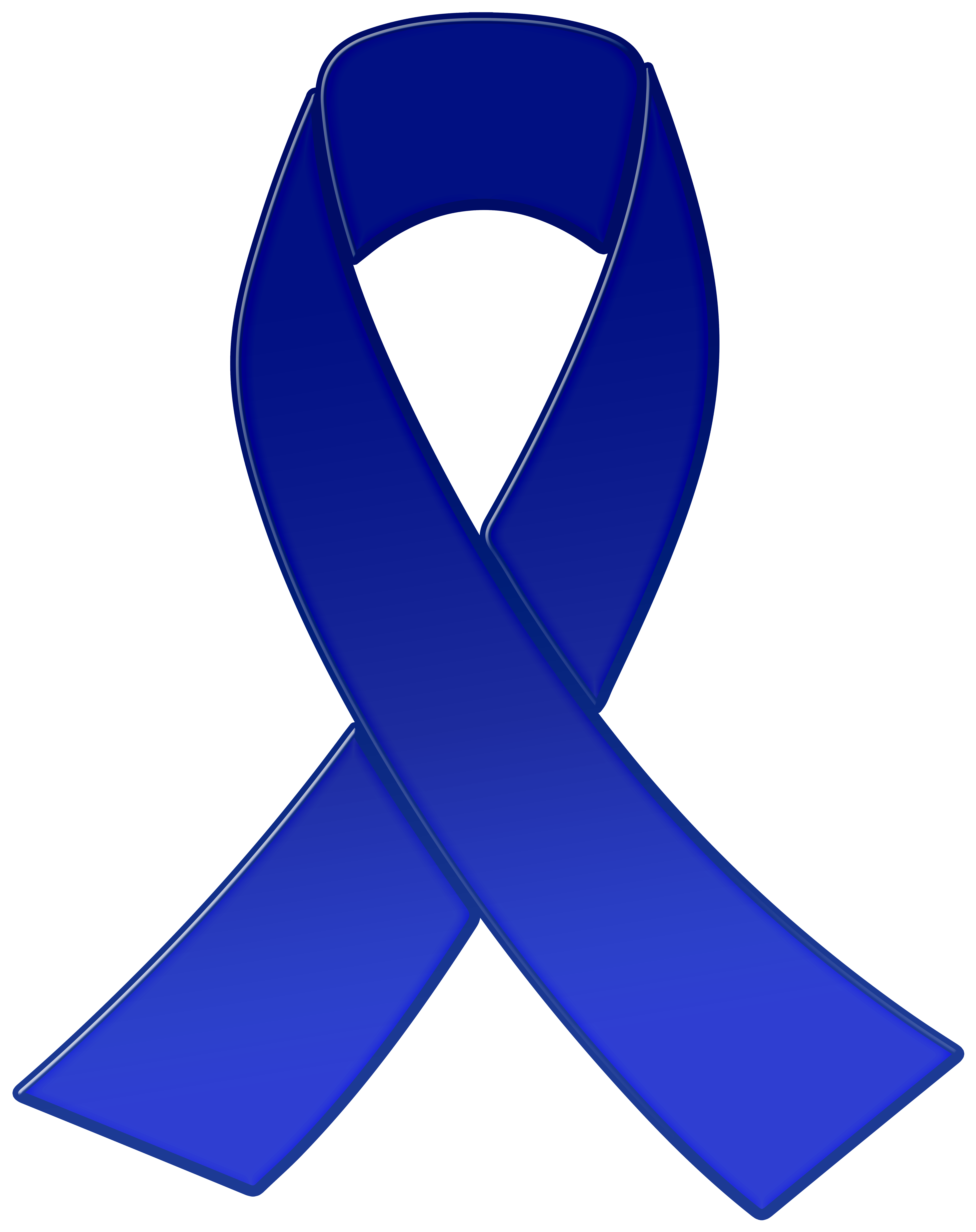 Blue Awareness Ribbon PNG Clipart - Best WEB Clipart