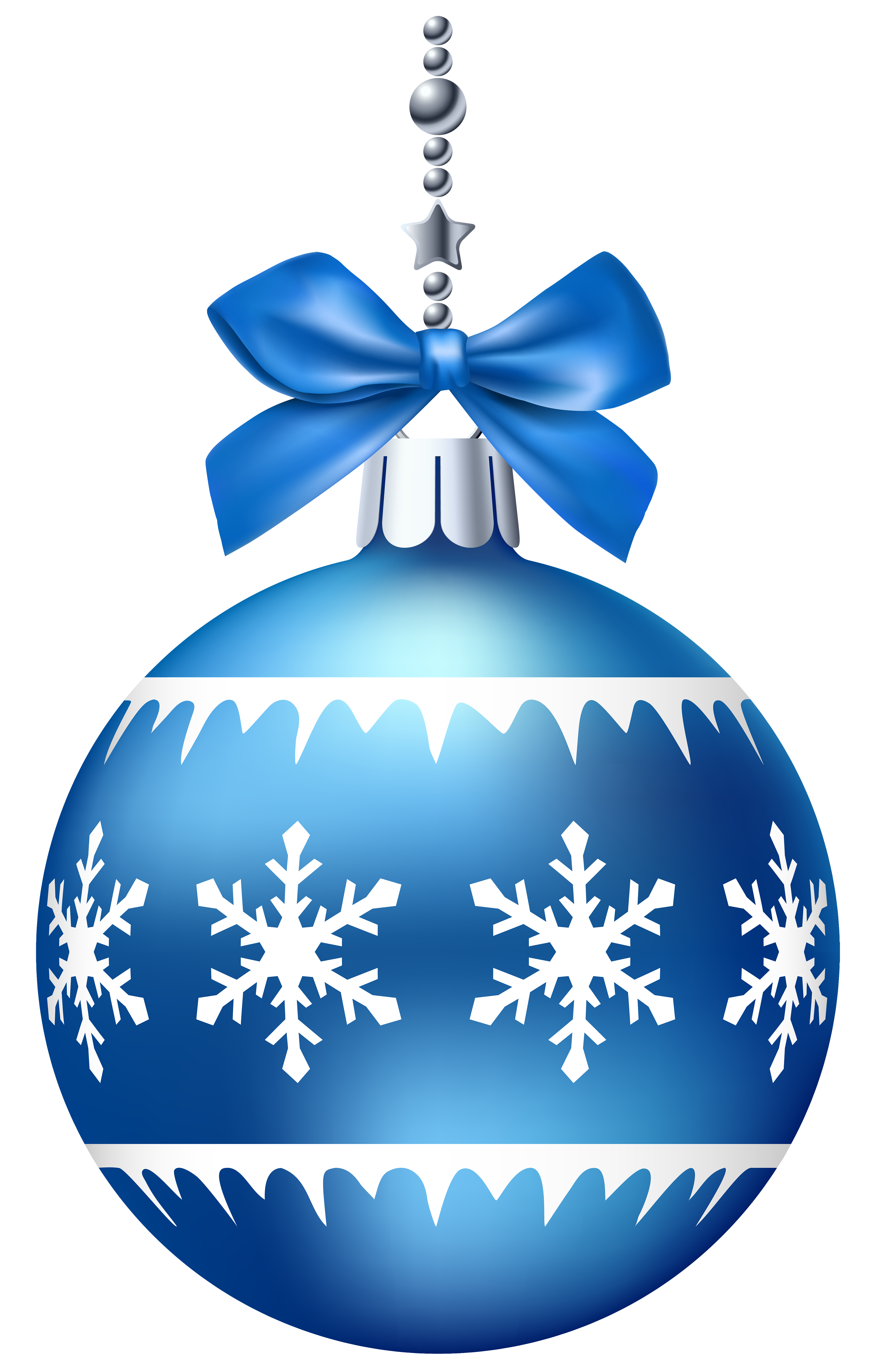 Blue Christmas Ball PNG Clip Art - Best WEB Clipart