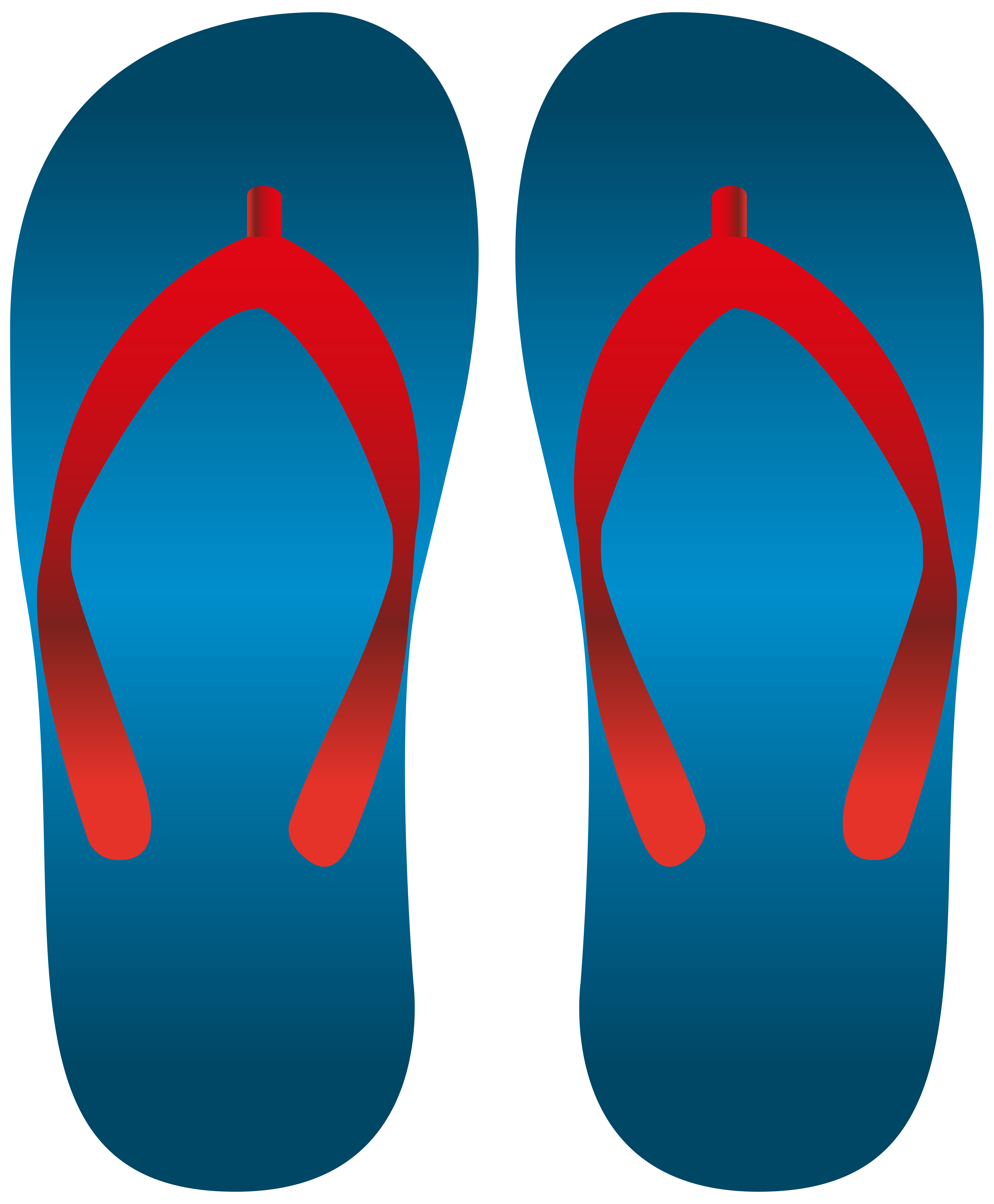 Blue Flip Flops PNG Clip Art - Best WEB Clipart