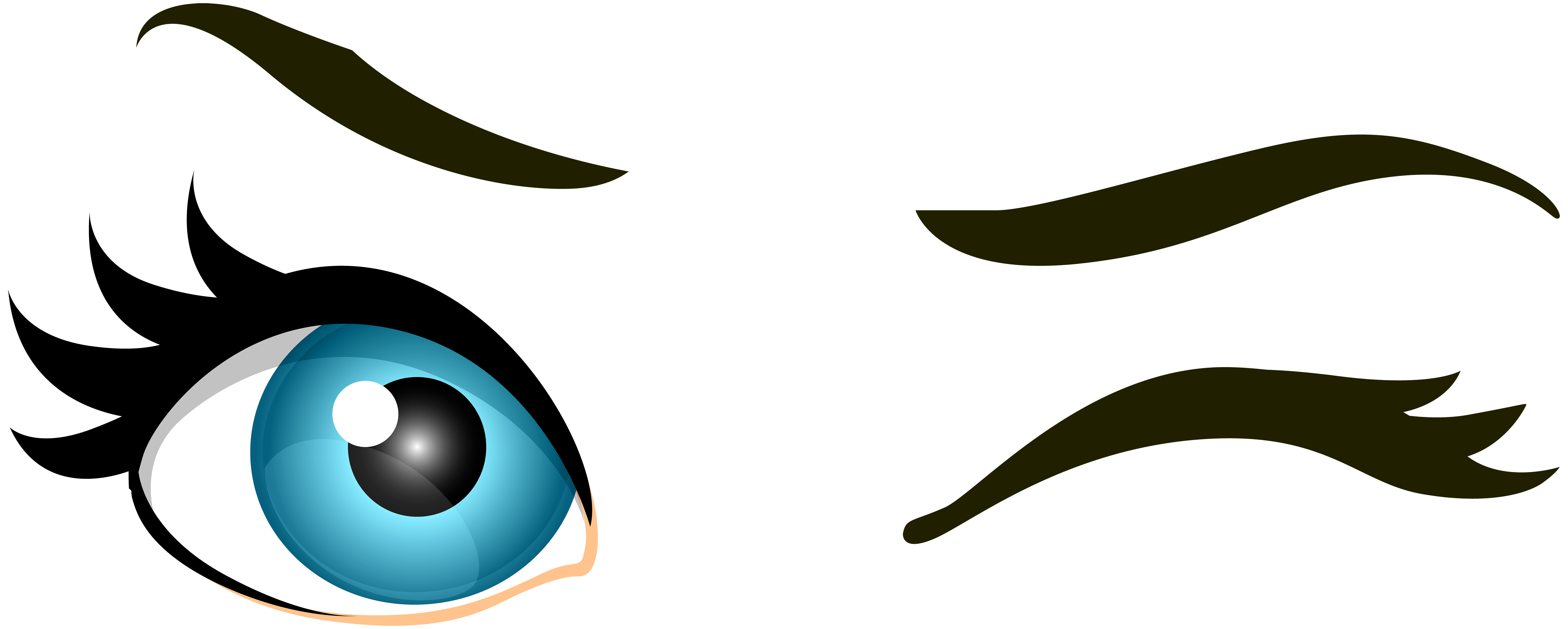 Cartoon Eyes Clip Art