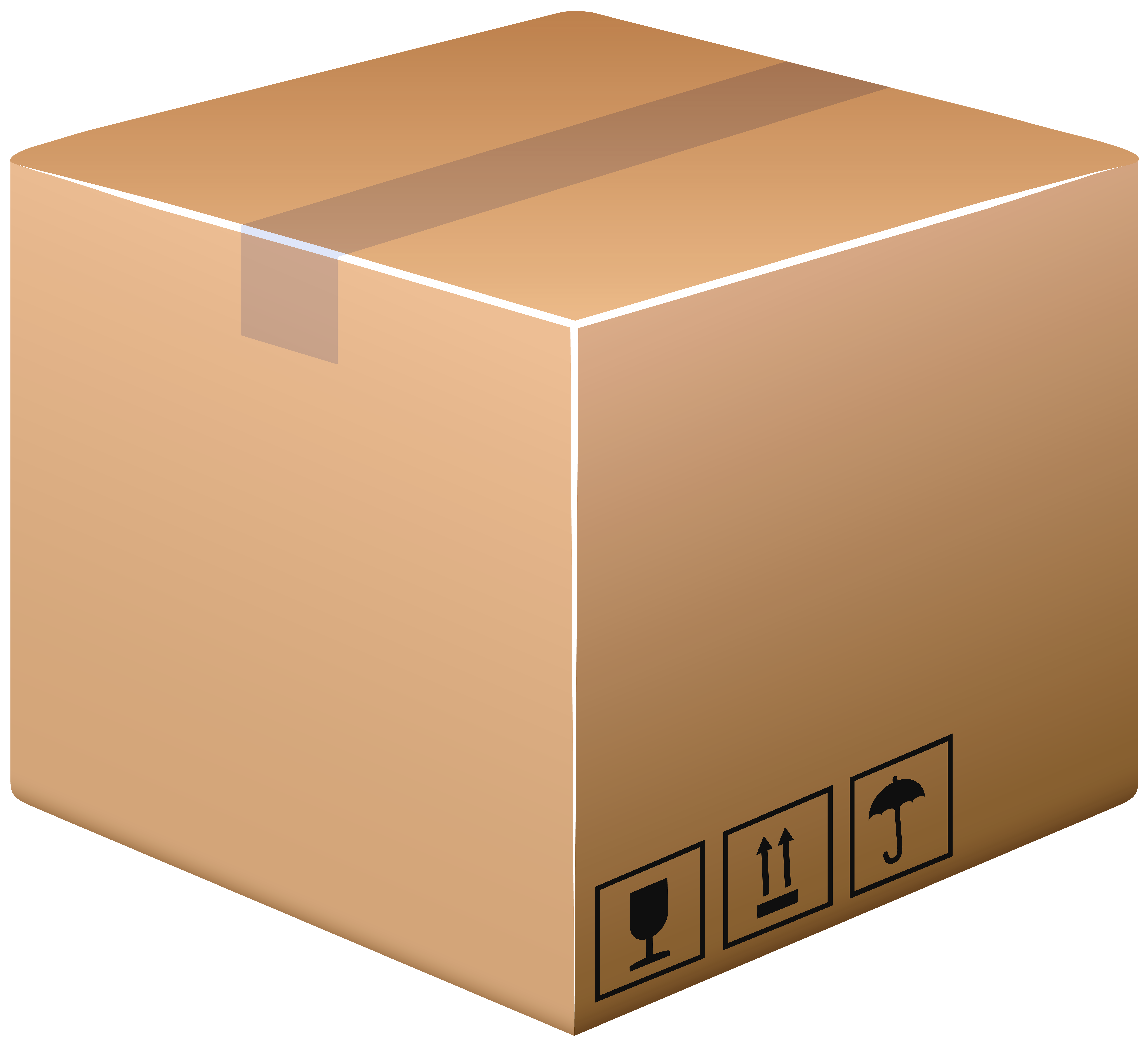 Cardboard Box PNG Clip Art Image - Best WEB Clipart