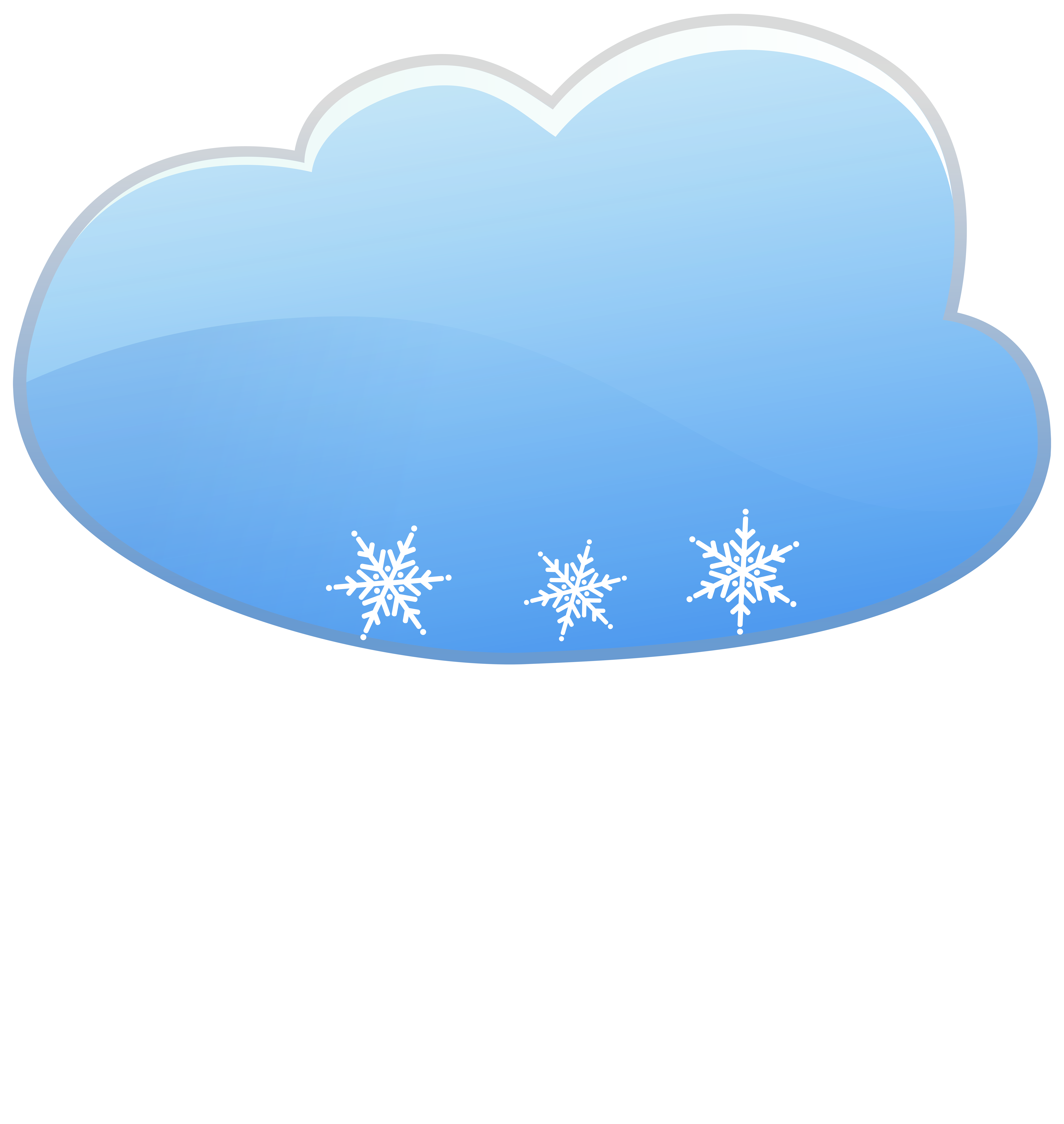 snowy weather icons