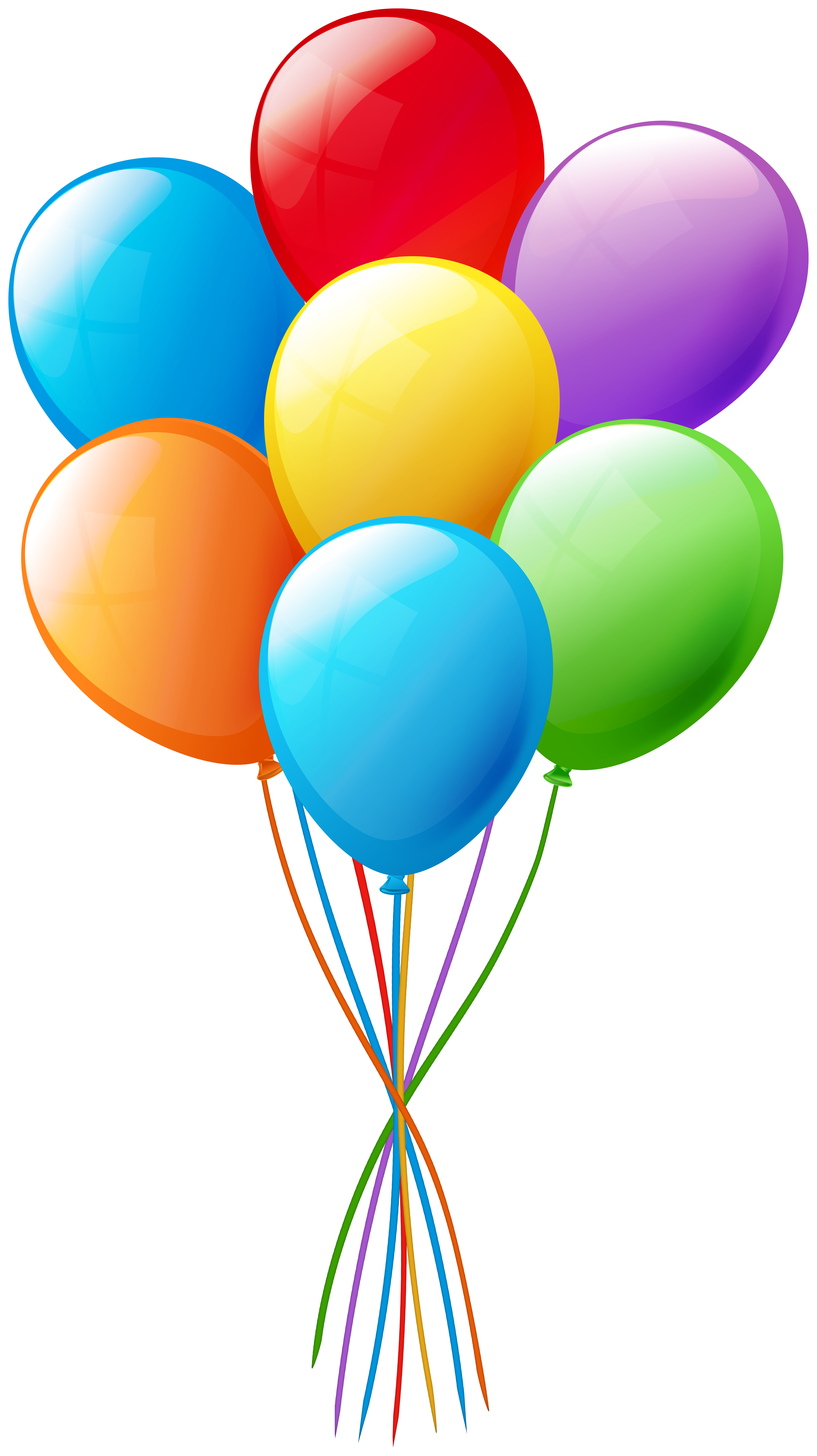Colorful Balloons Png Clip Art Best Web Clipart