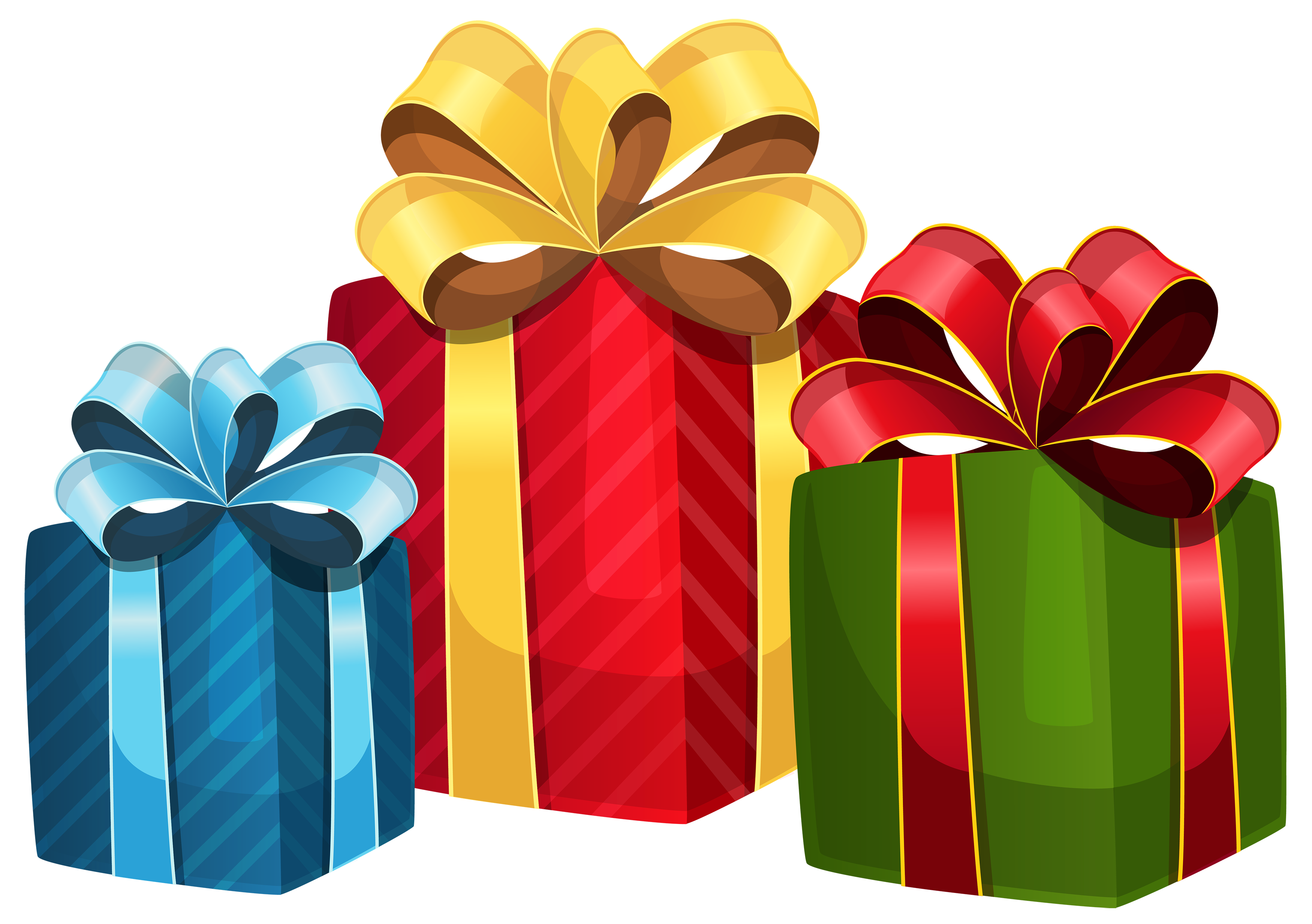 Colorful Gift Boxes Png Clipart Best Web Clipart