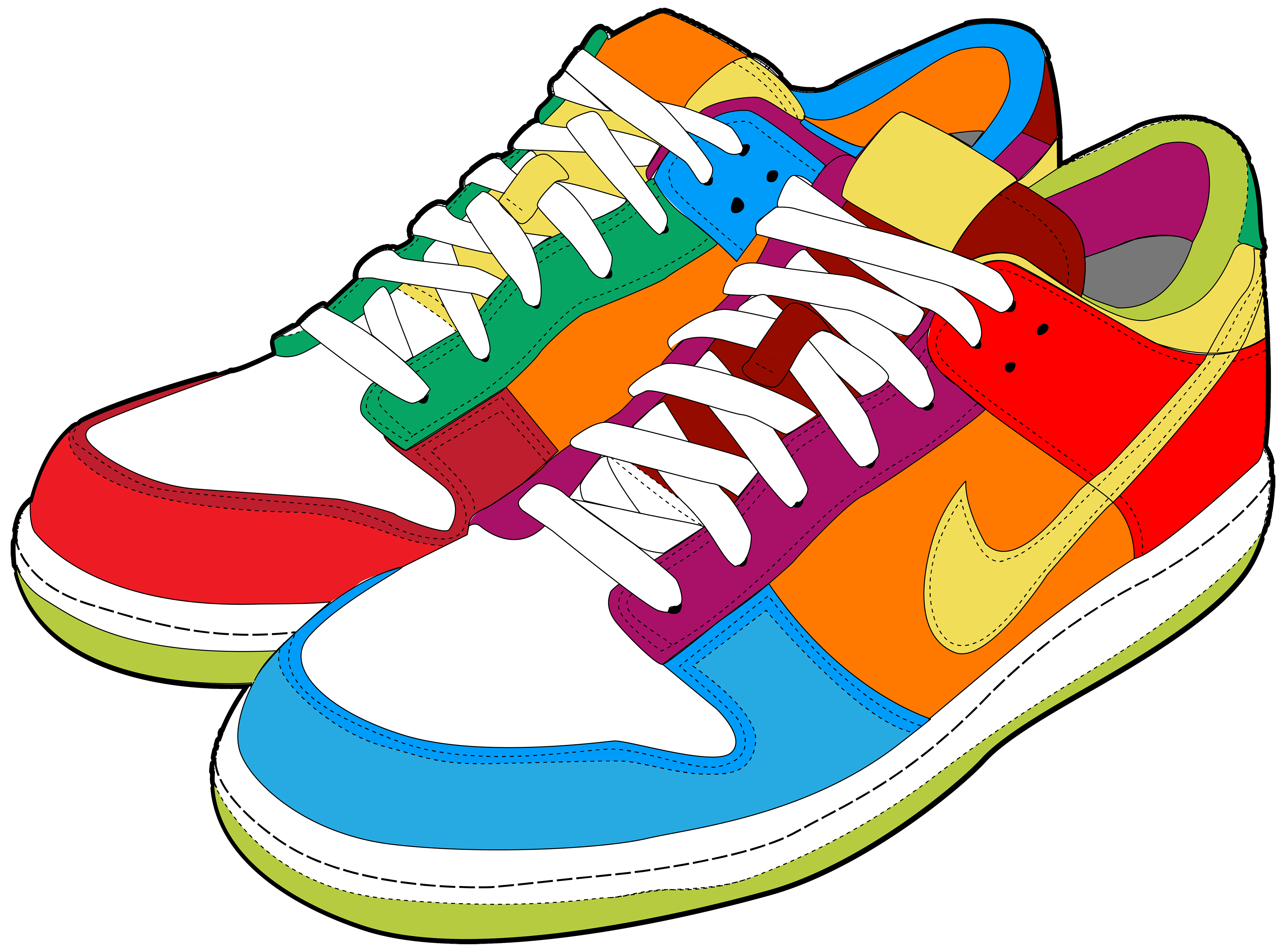 Image result for sneakers clip art