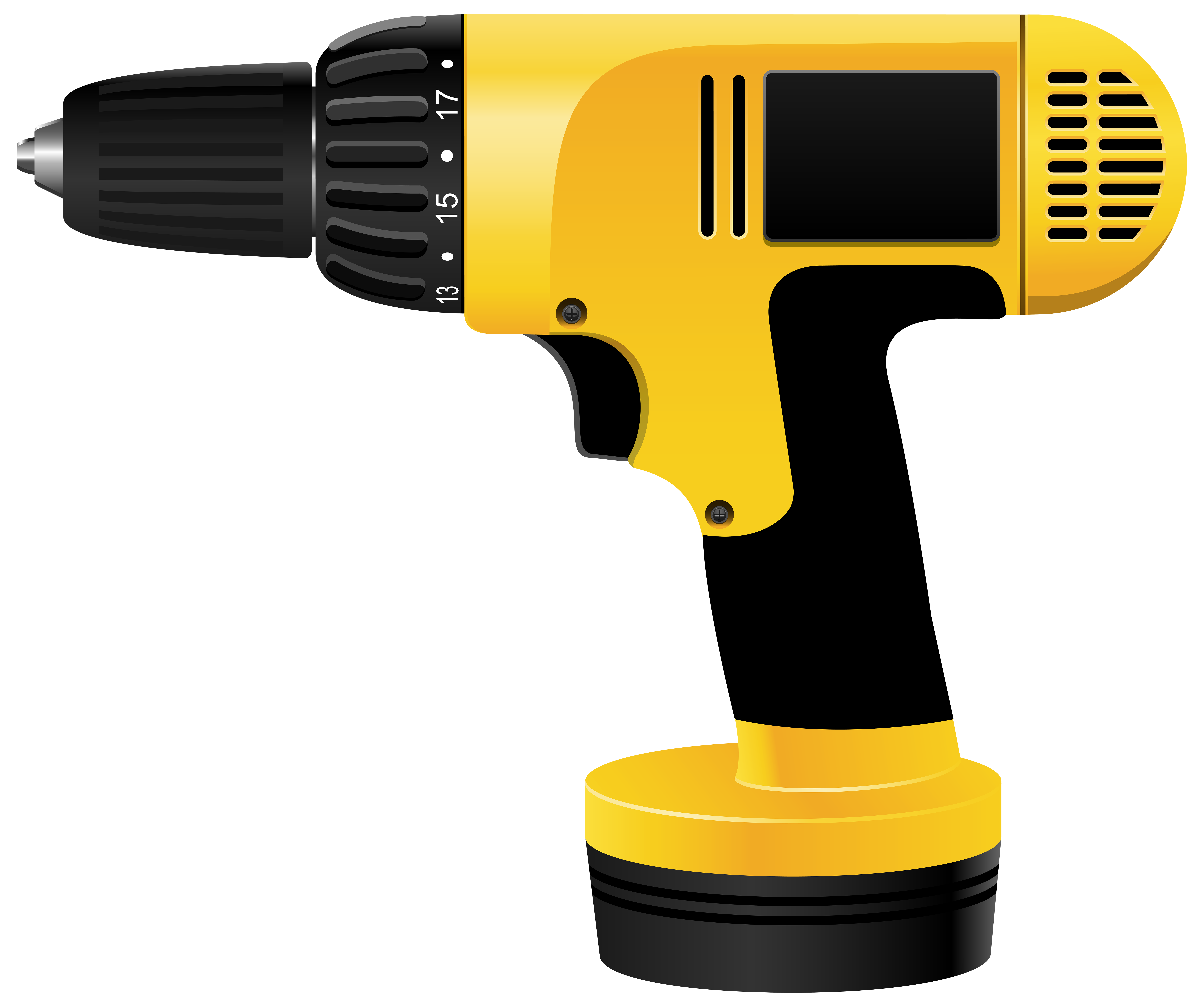 Wireless electric screwdriver Royalty Free Vector Image