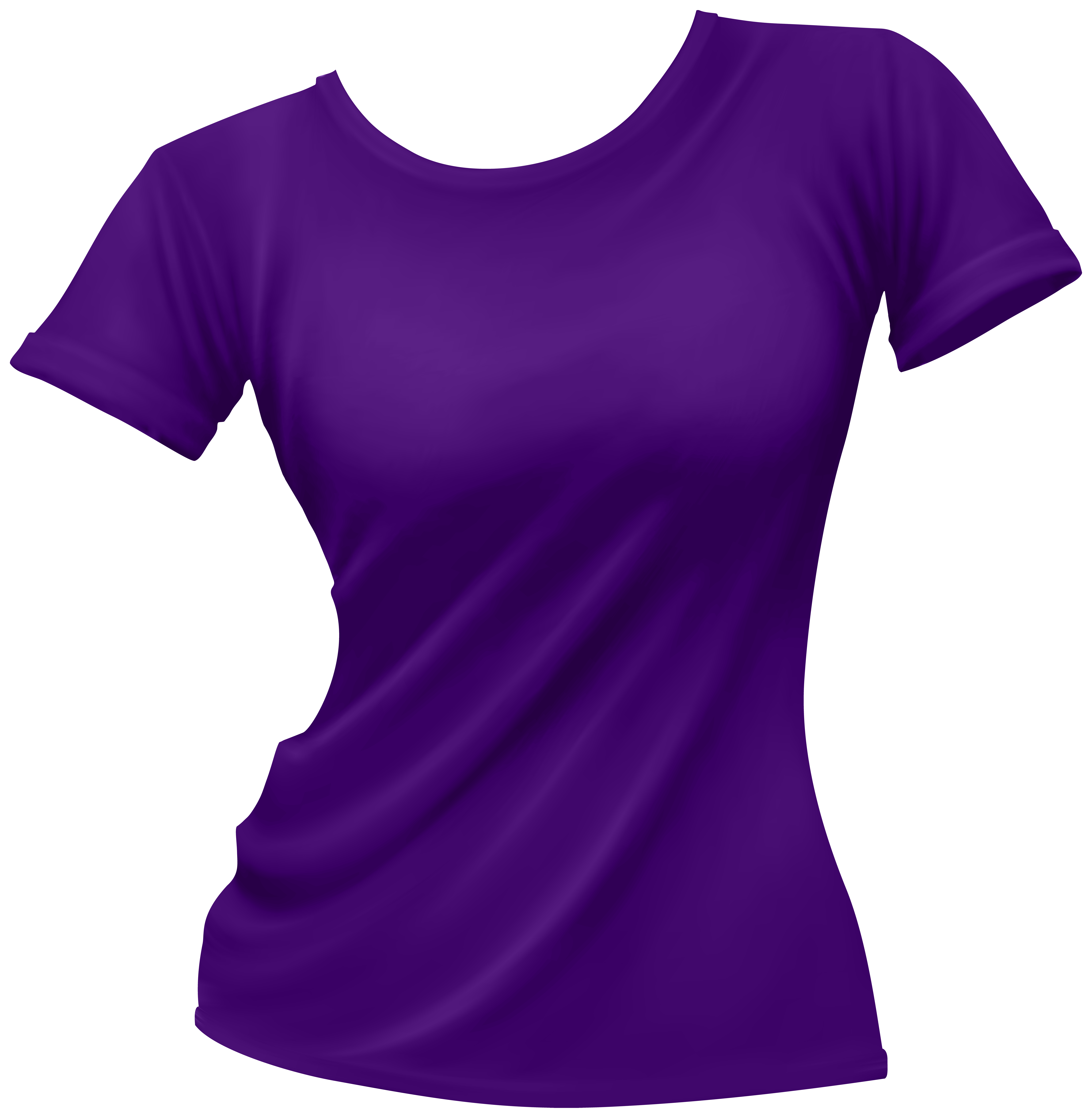 Female T shirt Purple PNG Clip Art - Best WEB Clipart