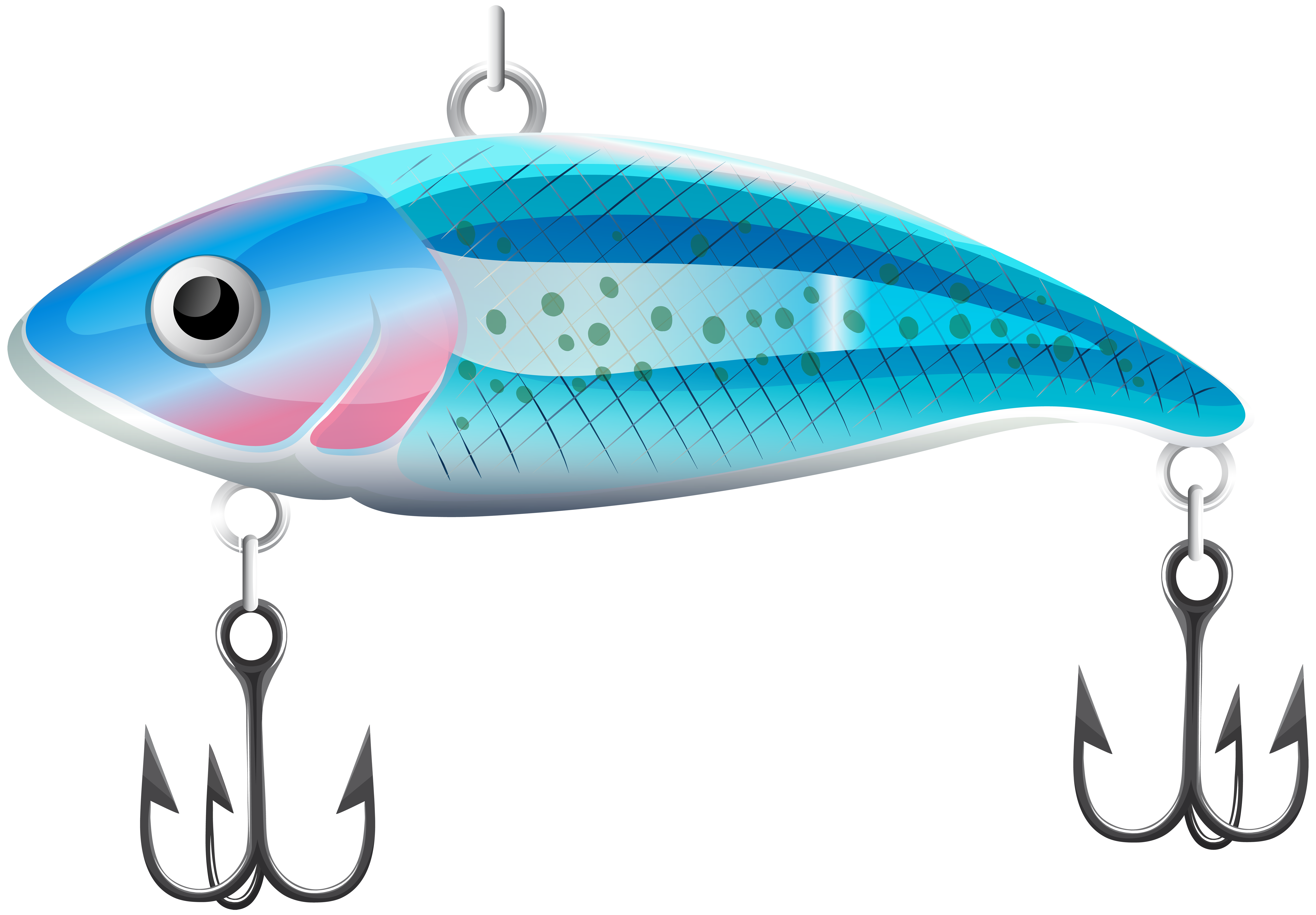 Fishing Bait Blue PNG Clip Art - Best WEB Clipart