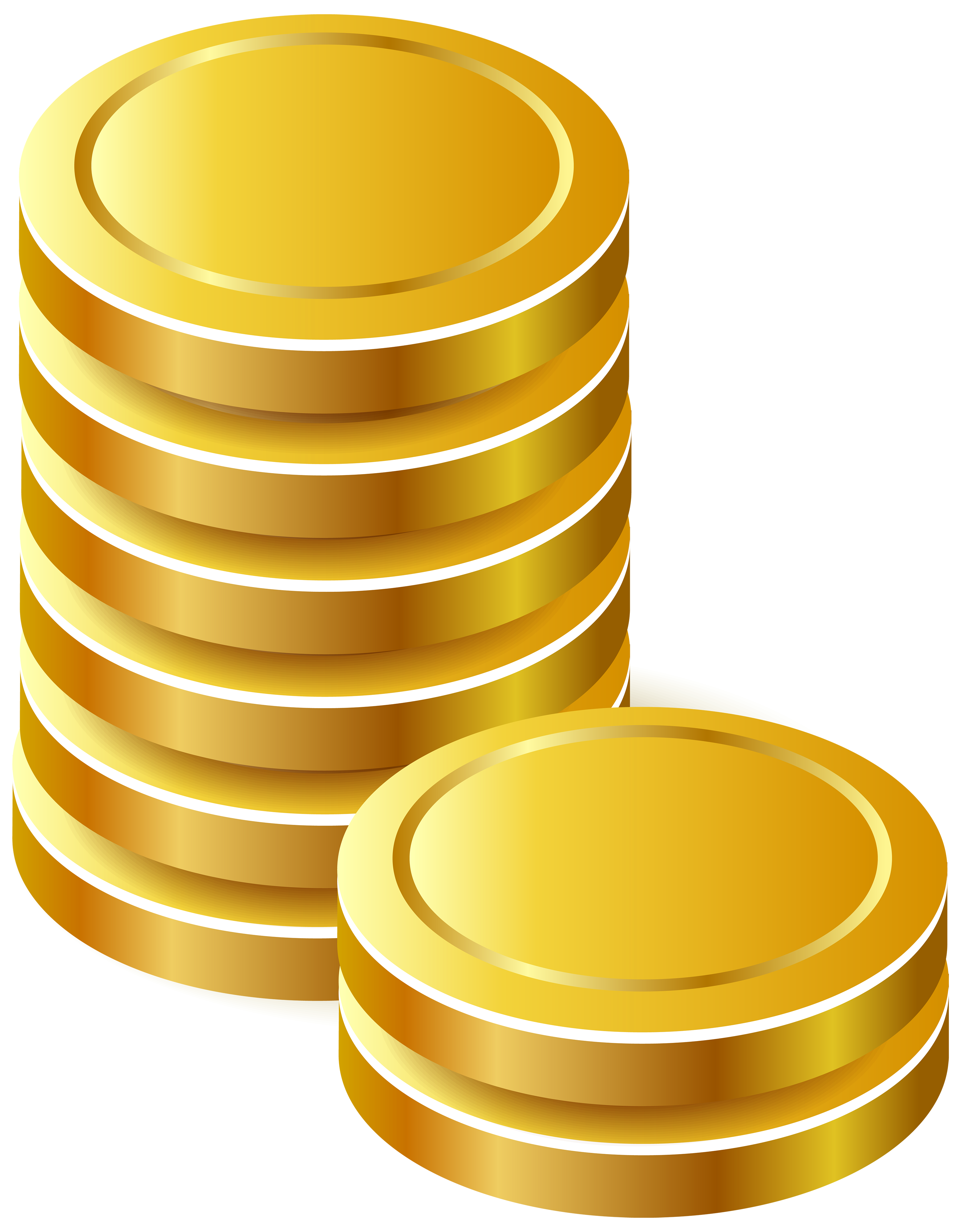 gold coins clipart