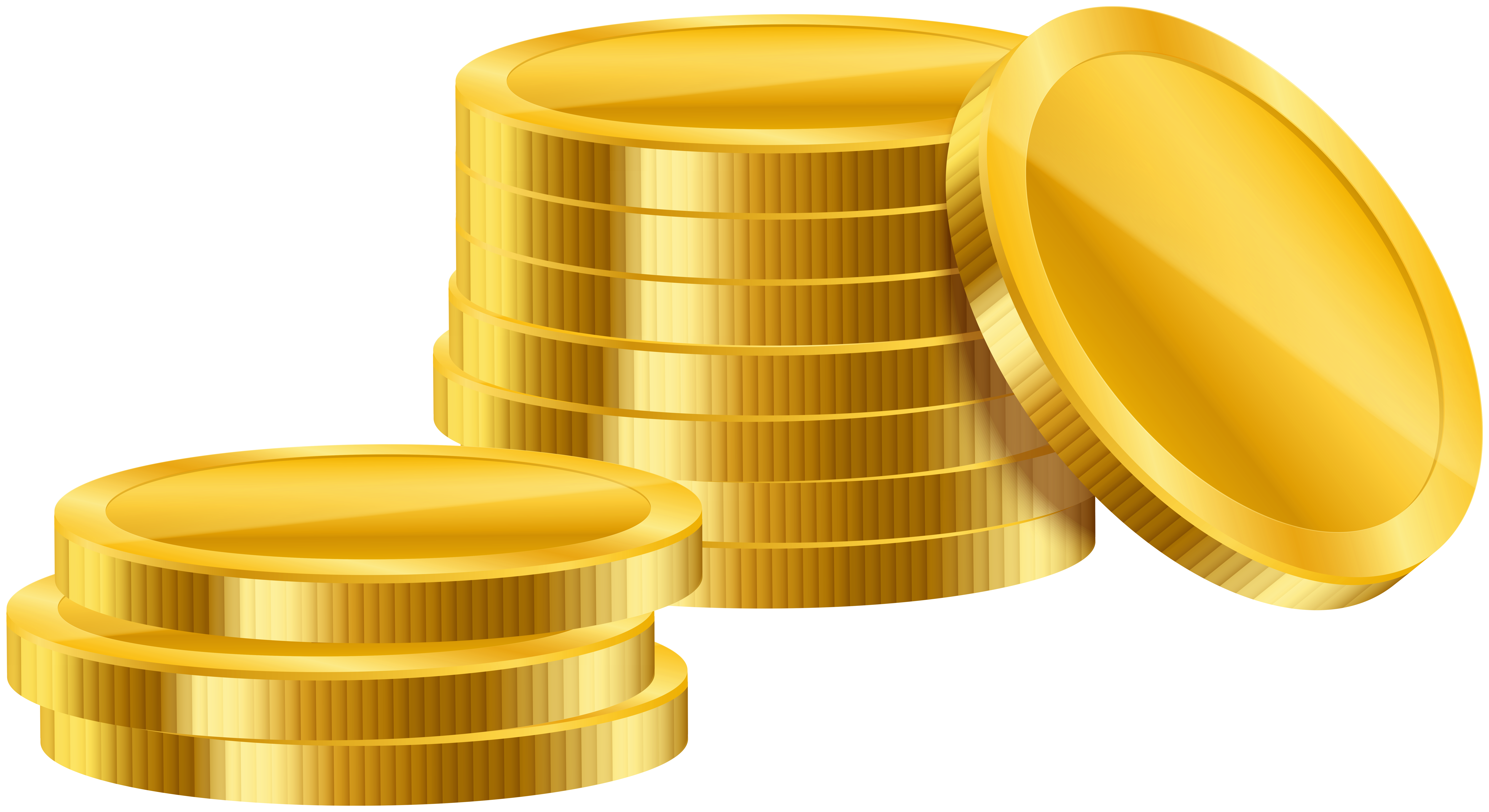 Gold Simple Coins Png Clipart Best Web Clipart