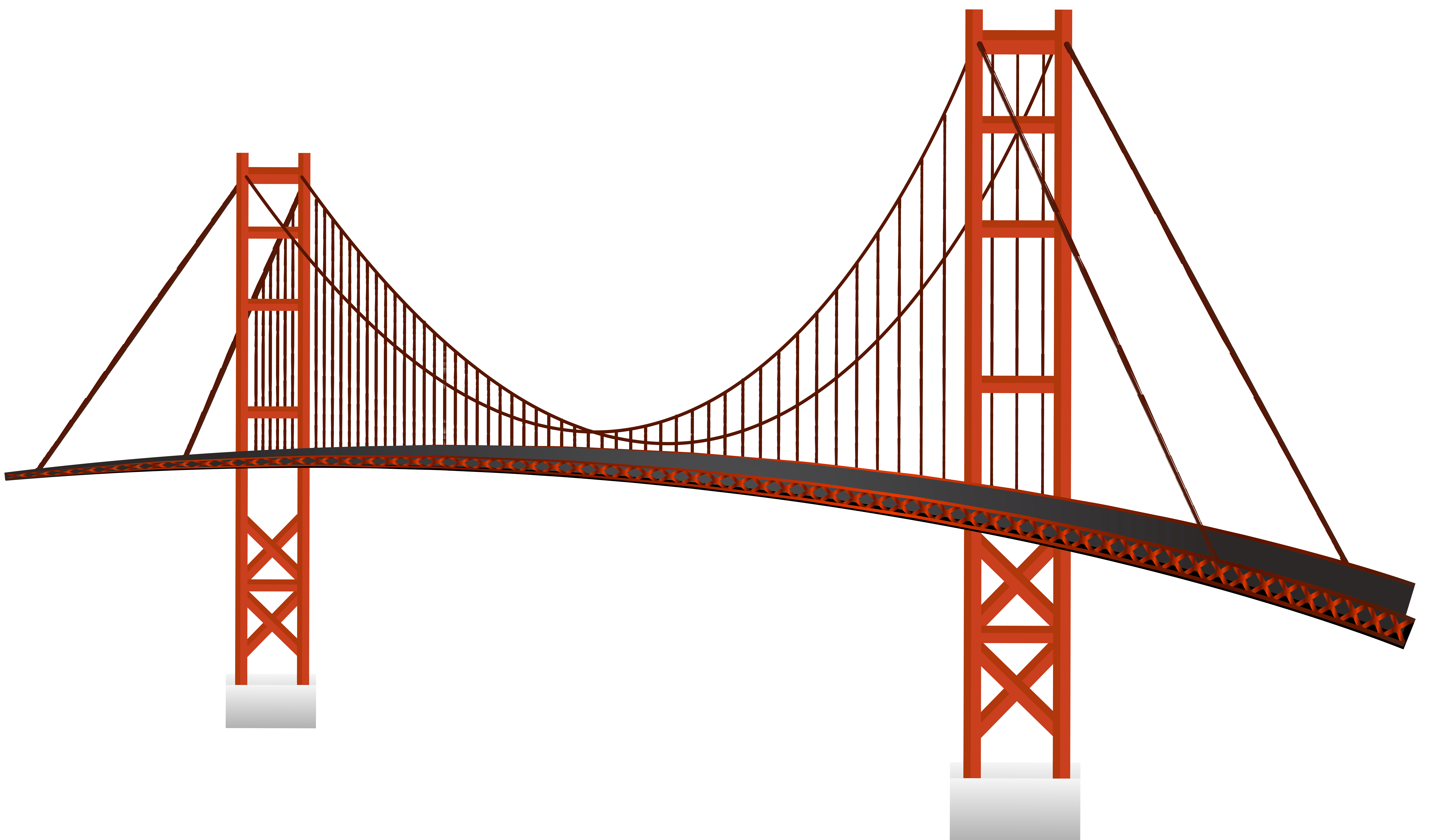 Golden Gate Bridge PNG Clip Art - Best WEB Clipart
