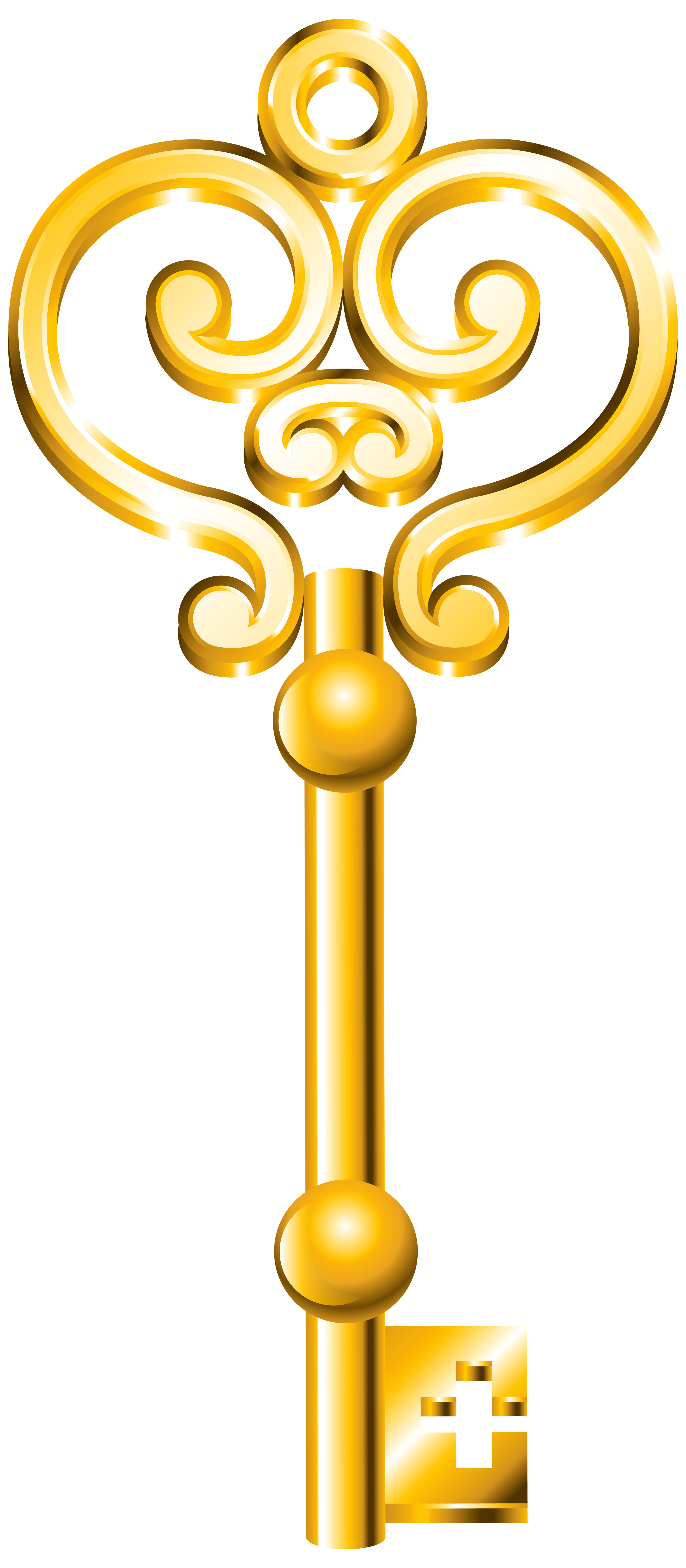 golden key logo png