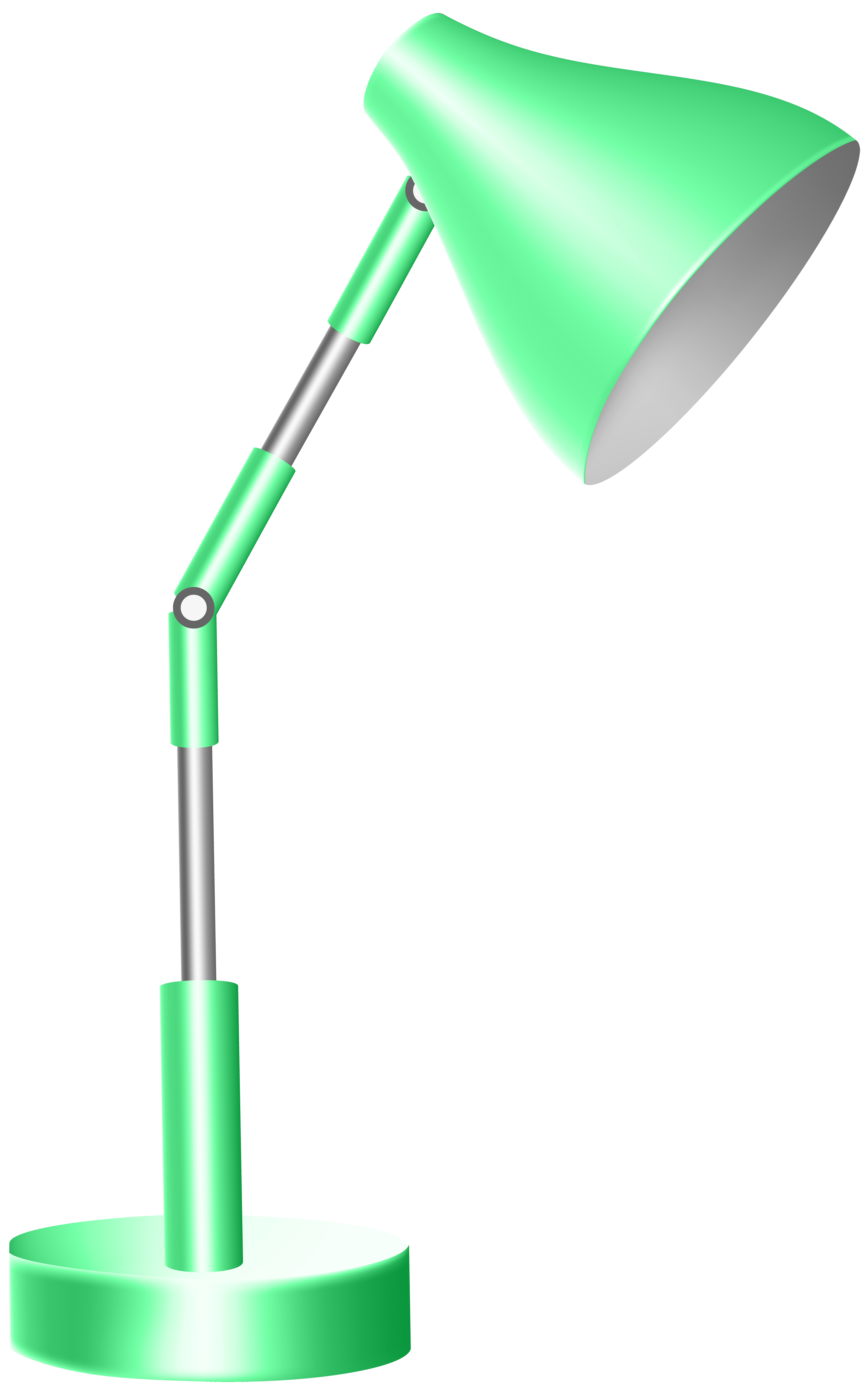 green desk lamps