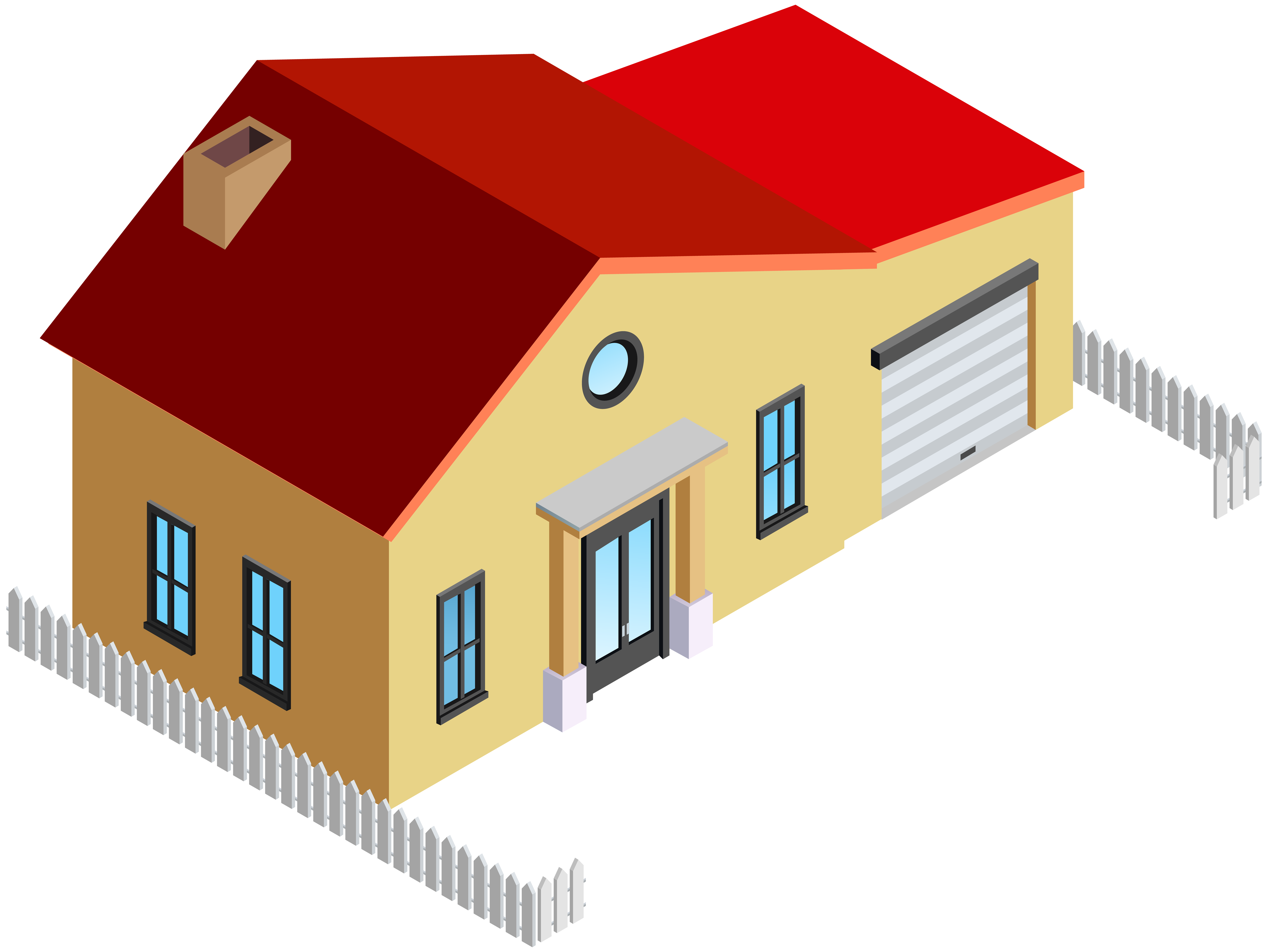 House With Fence Png Clip Art Best Web Clipart