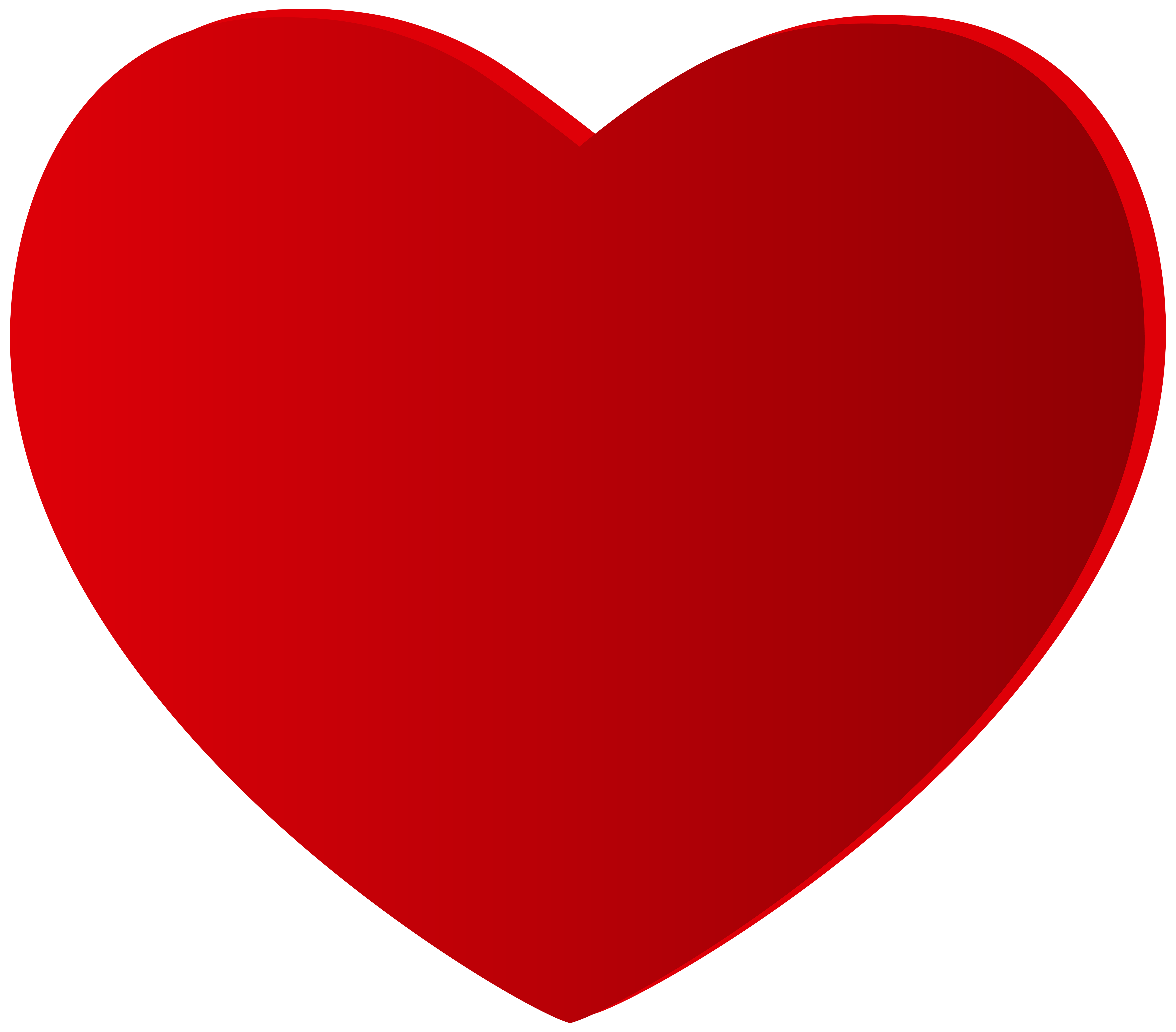 red heart clipart high resolution