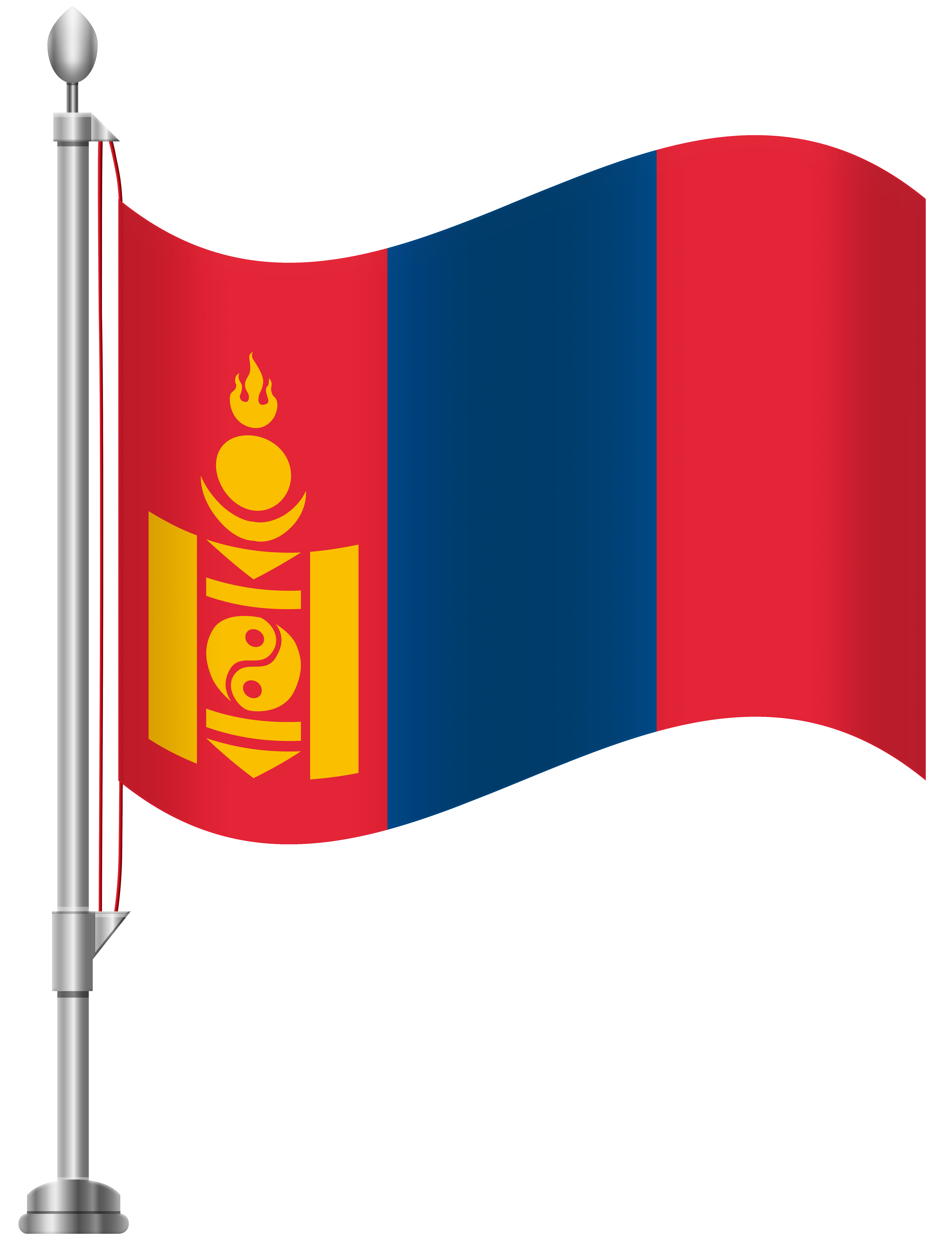 Mongolia Flag PNG Clip Art - Best WEB Clipart