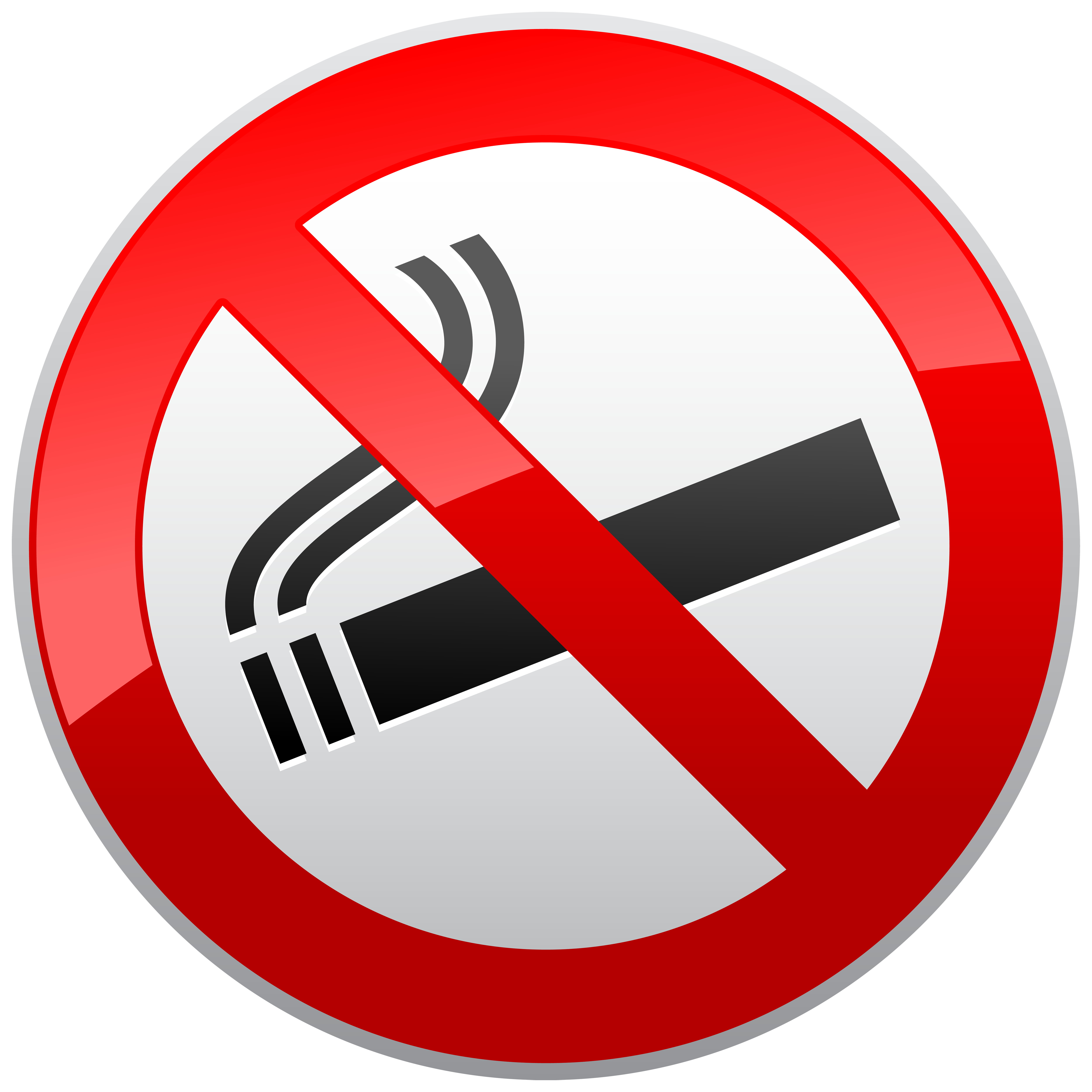 No Smoking Signs Clipart