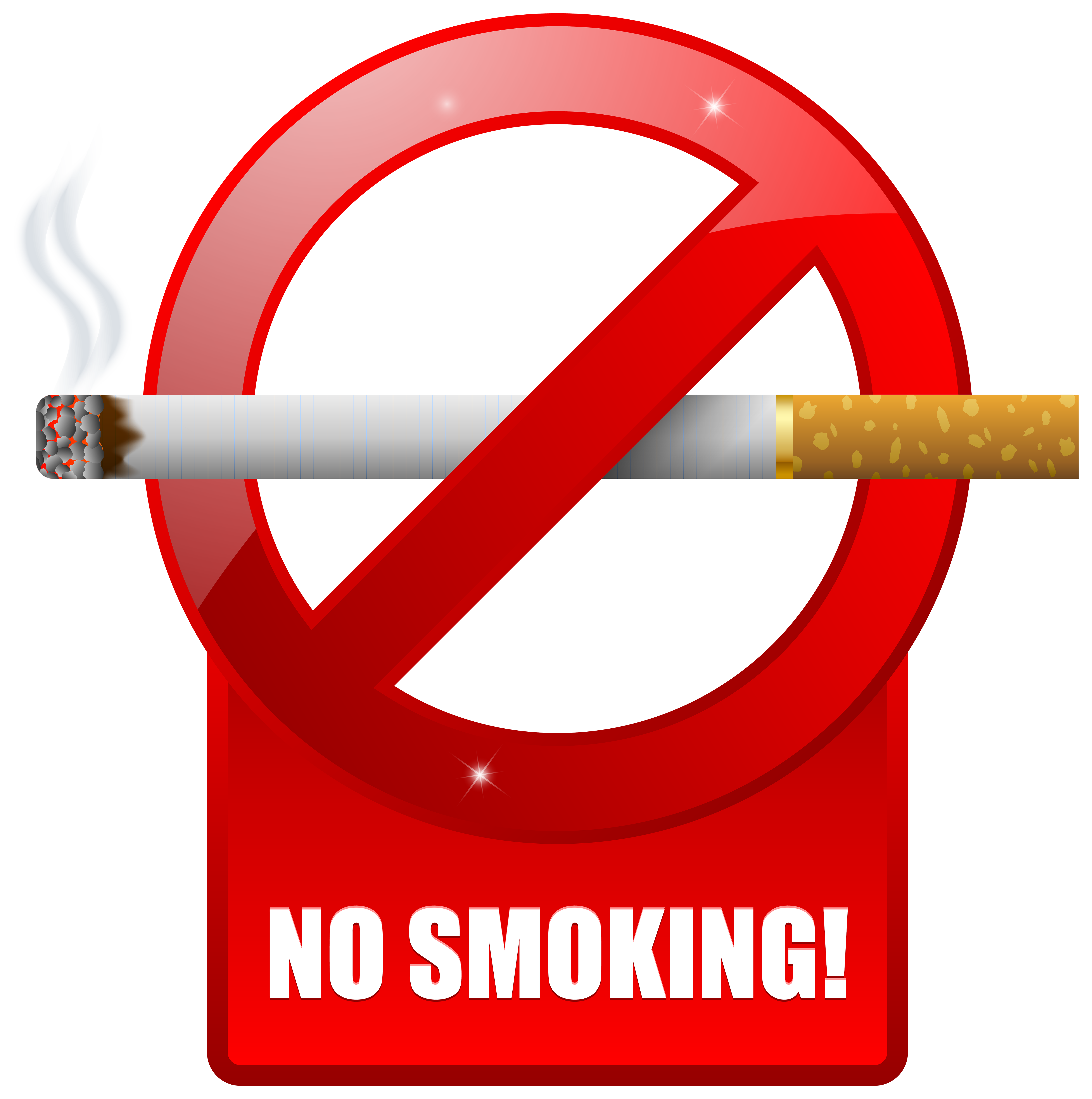 cool no smoking symbol