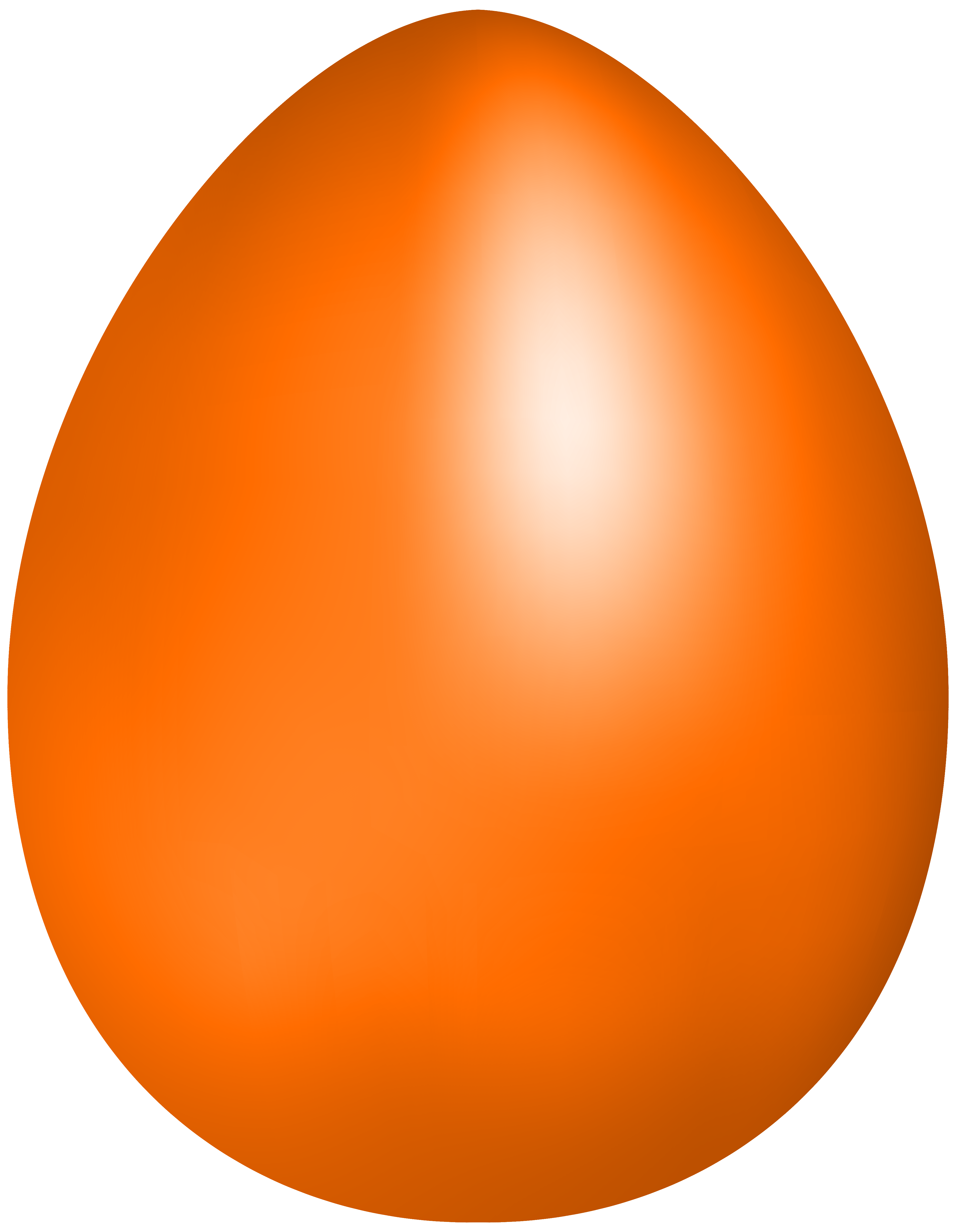 Orange_Easter_Egg_PNG_Clip_Art 1247