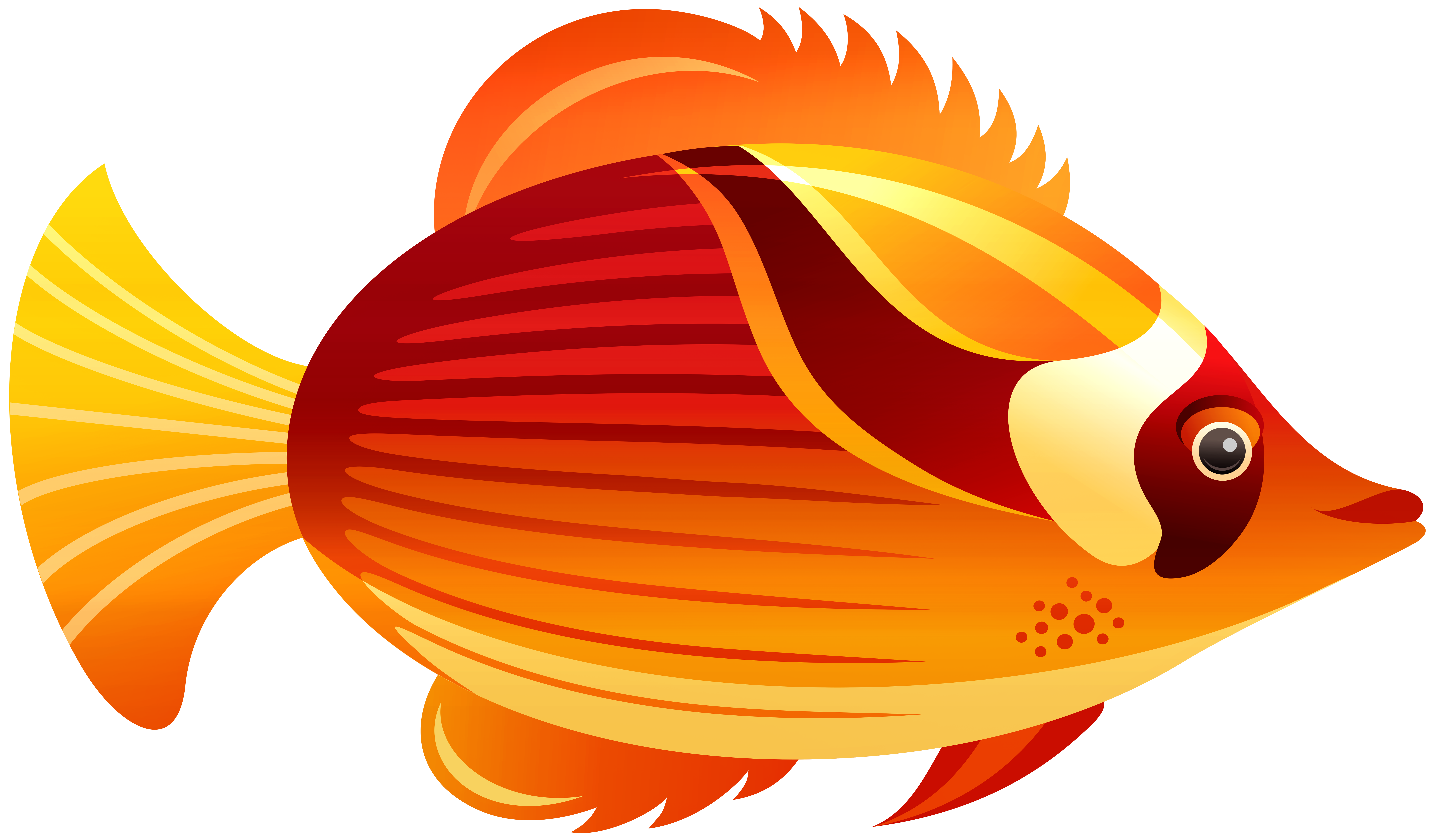 Orange Fish Png Clip Art Best Web Clipart
