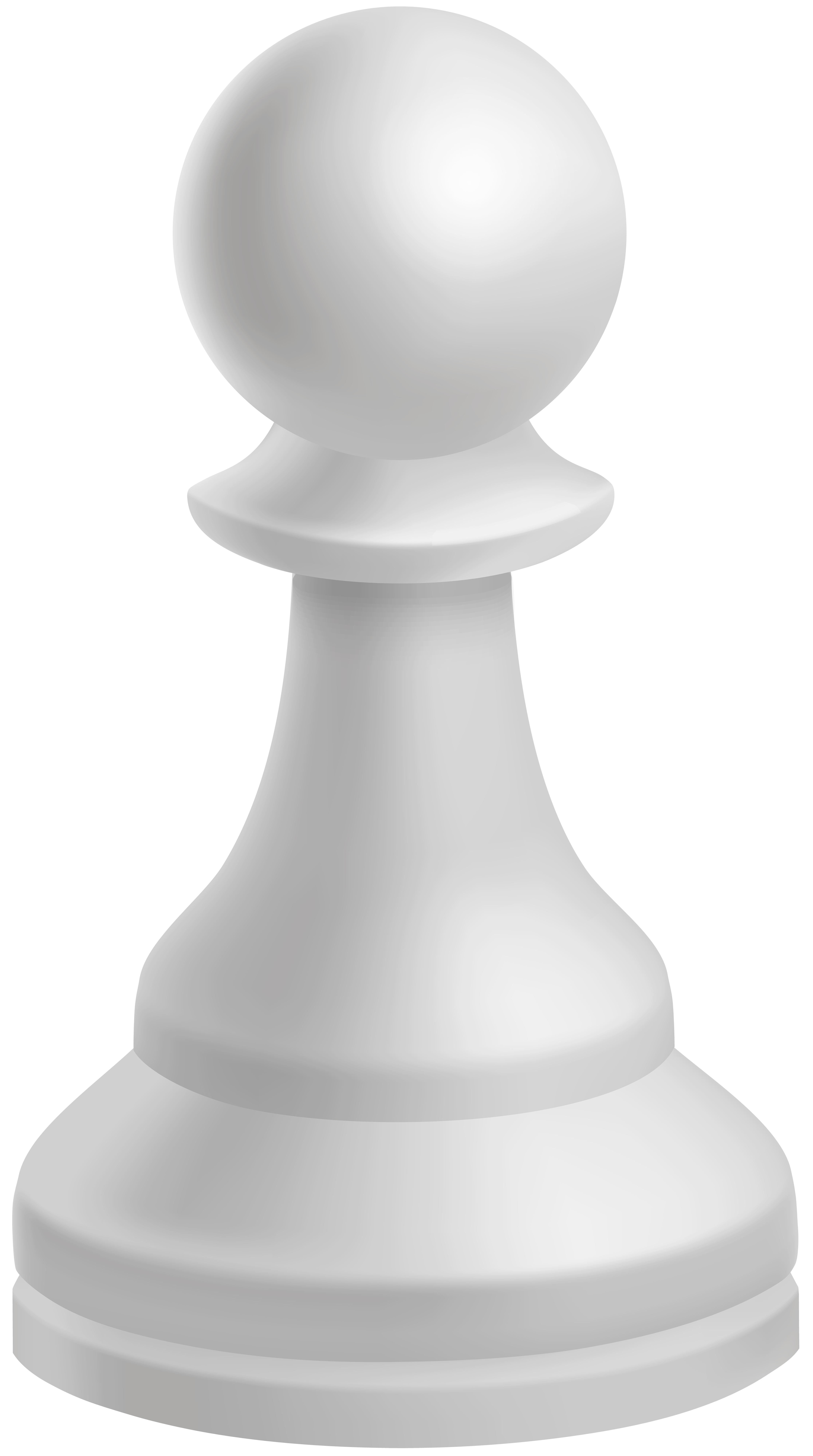 Chess Piece White Pawn Clipart Instant Digital Download AI PDF SVG PNG JPG  Files