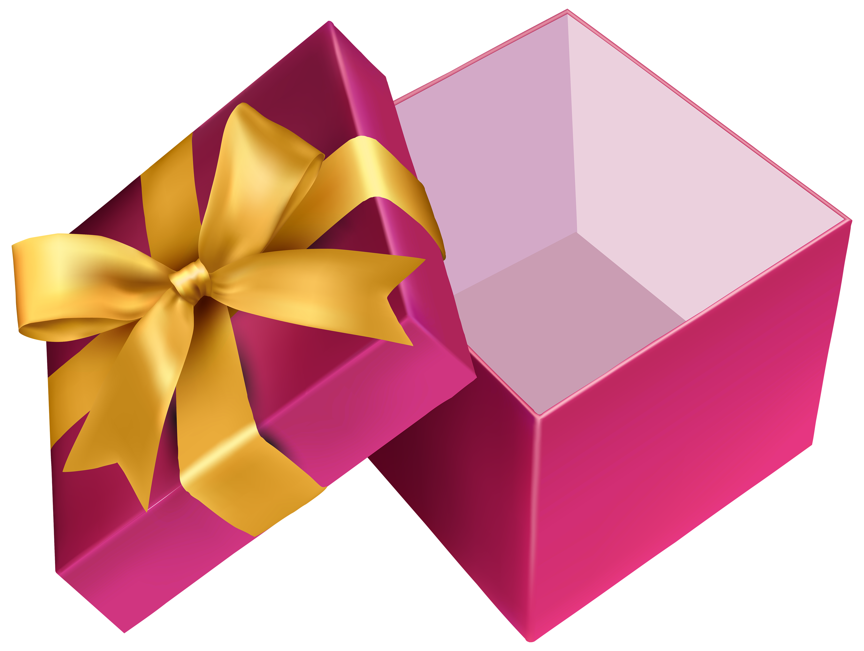 Open Gift PNG Picture, Christmas Open Gift, Christmas, Bow, Gift