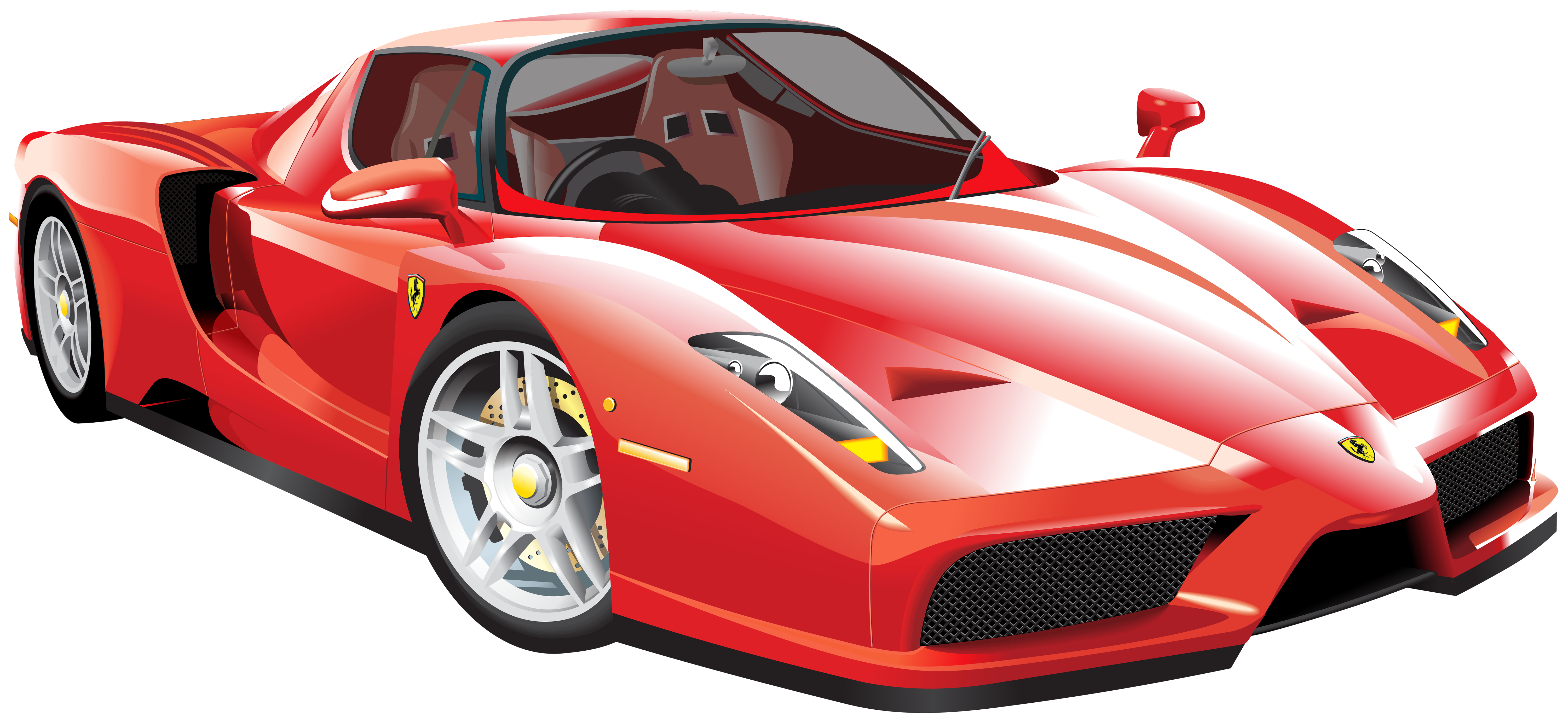 Red Ferrari Car Png Clip Art Best Web Clipart